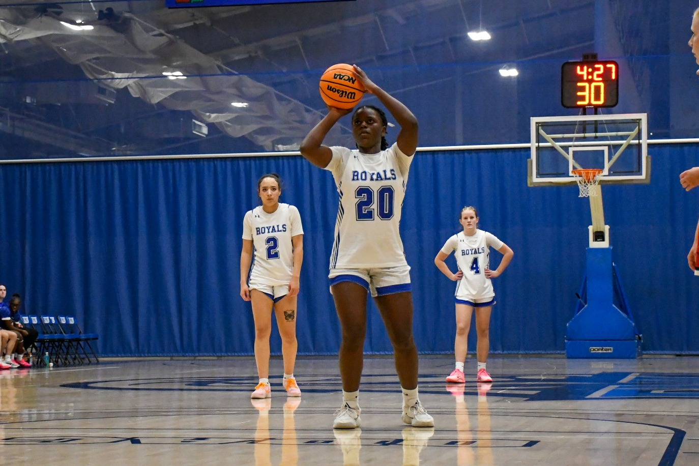 Kaylene Todd Shooting Free Throw 2025