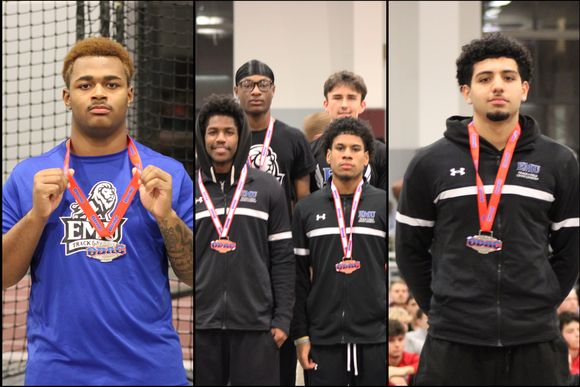 ODAC Indoor T&F Champs 2026 Medalists
