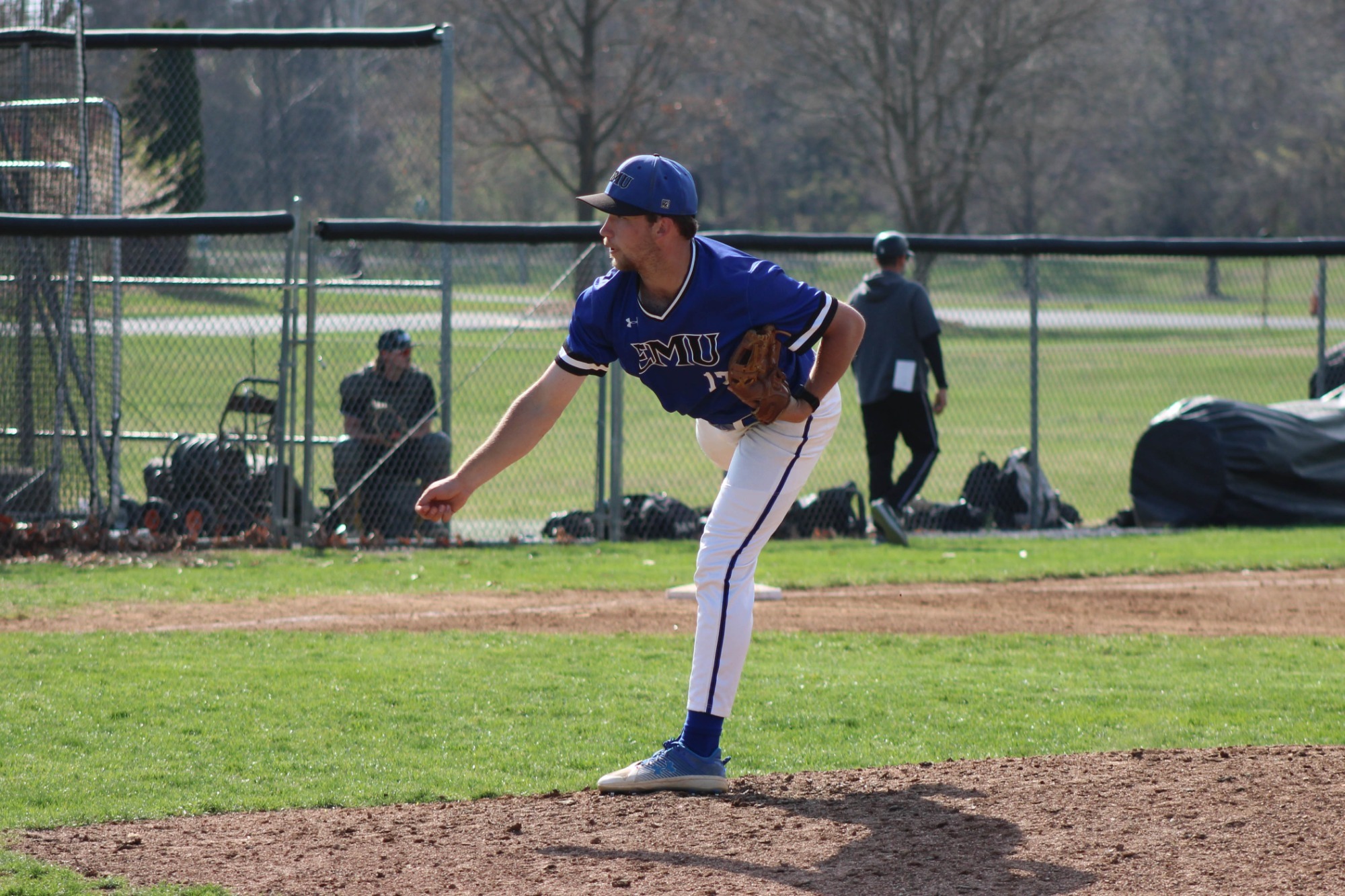 Ryan Gimbel Pitching at Mary Baldwin