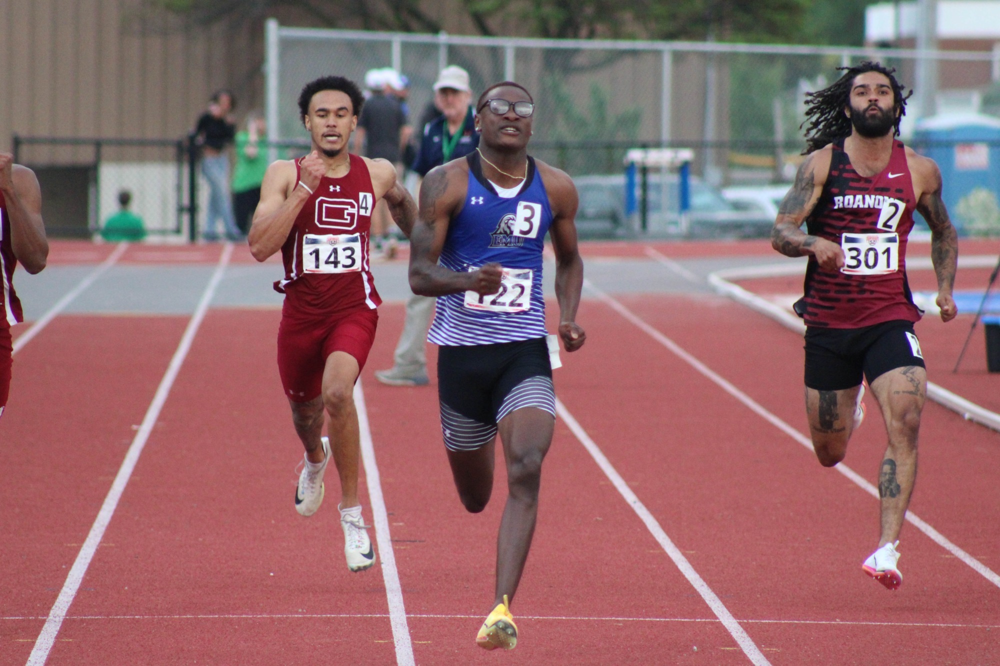 Ahsan Abul-Qasim 200m 2026 ODAC Championships