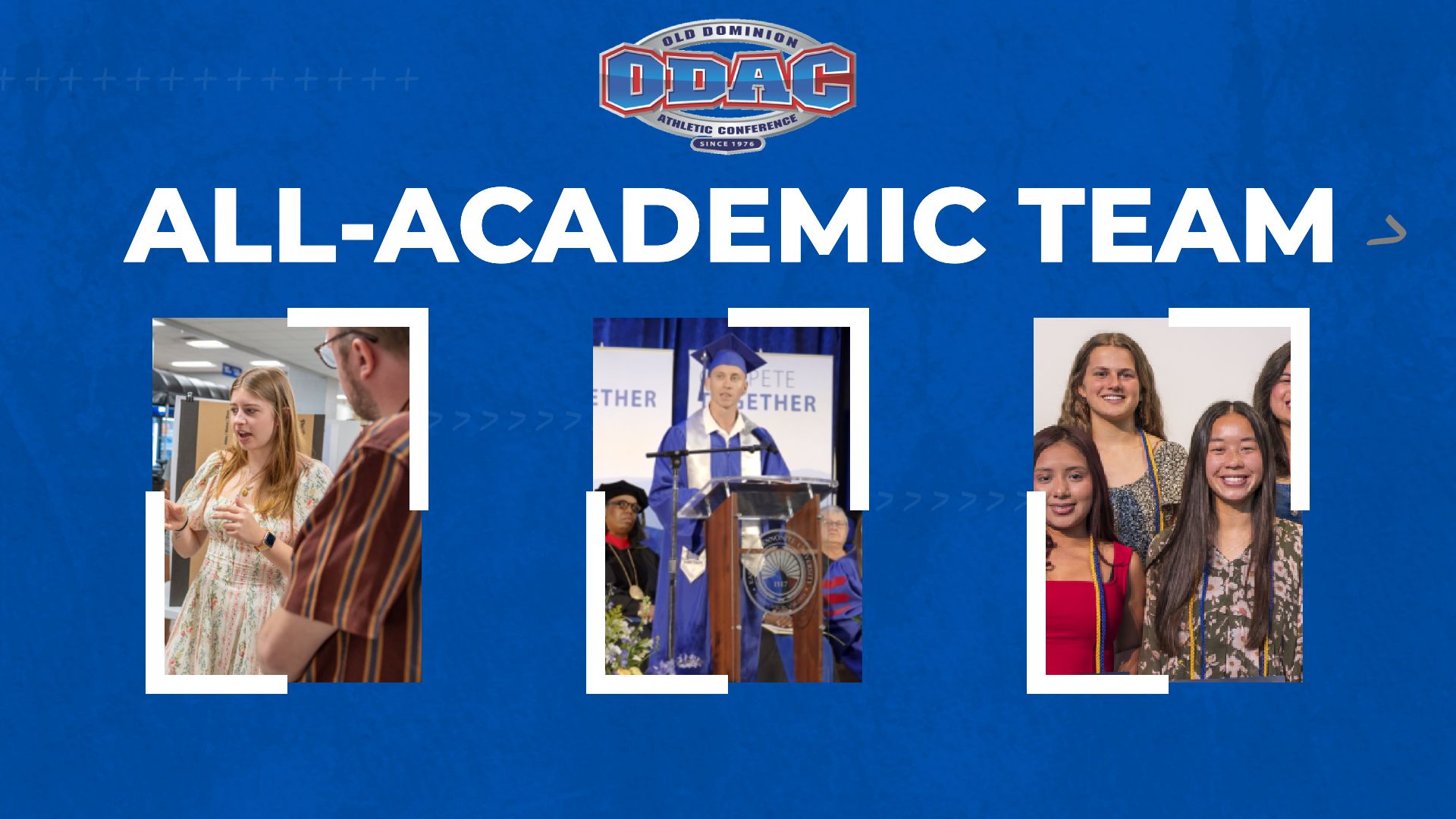 ODAC All-Academic Team Graphic 2026