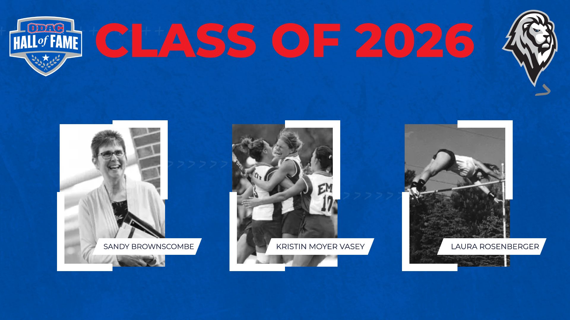 ODAC HOF Class of 2026 Graphic