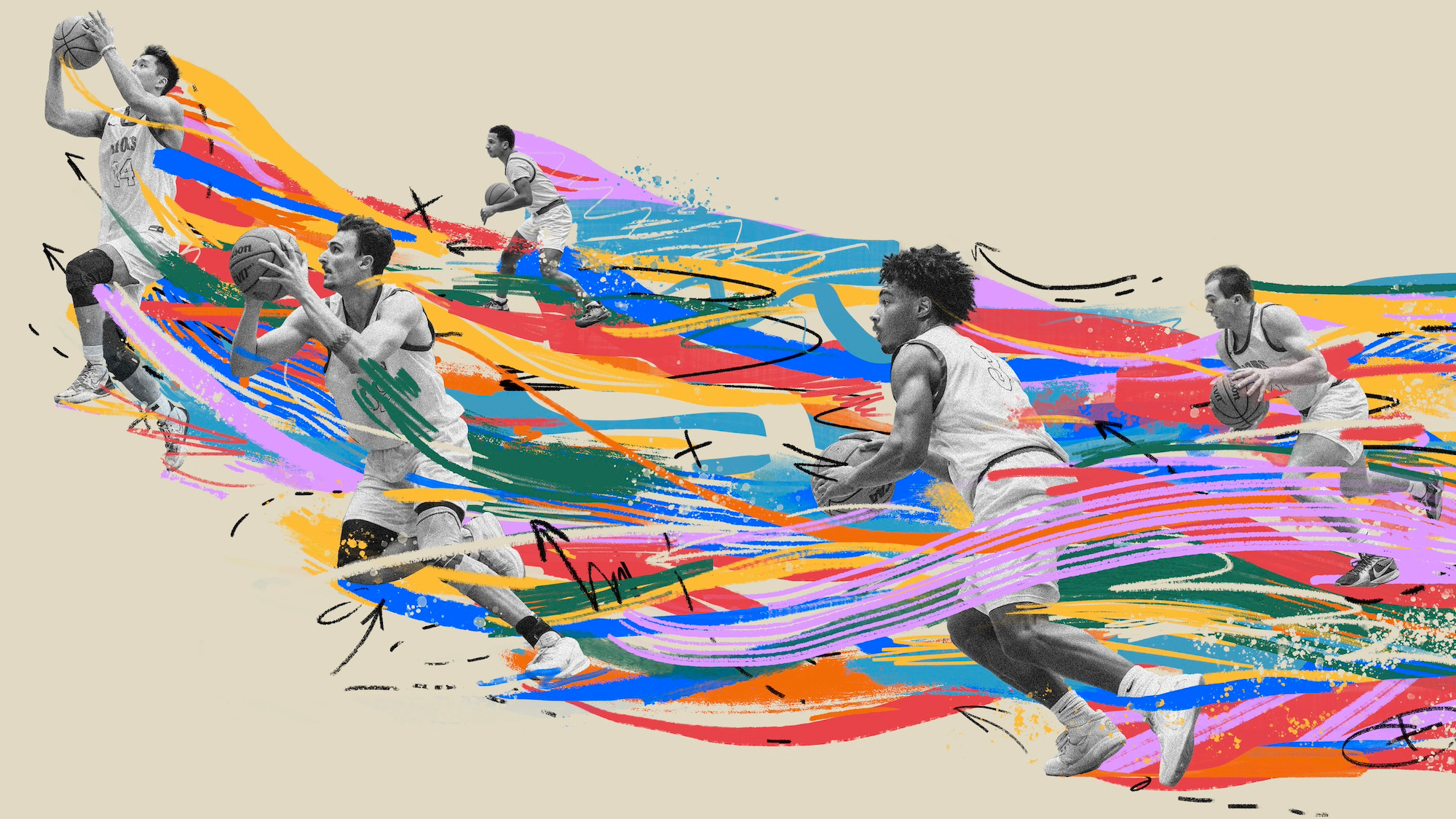 Bernardo Henning illustration and Photos by Kelly Chen ’26 for Expressions Magazine