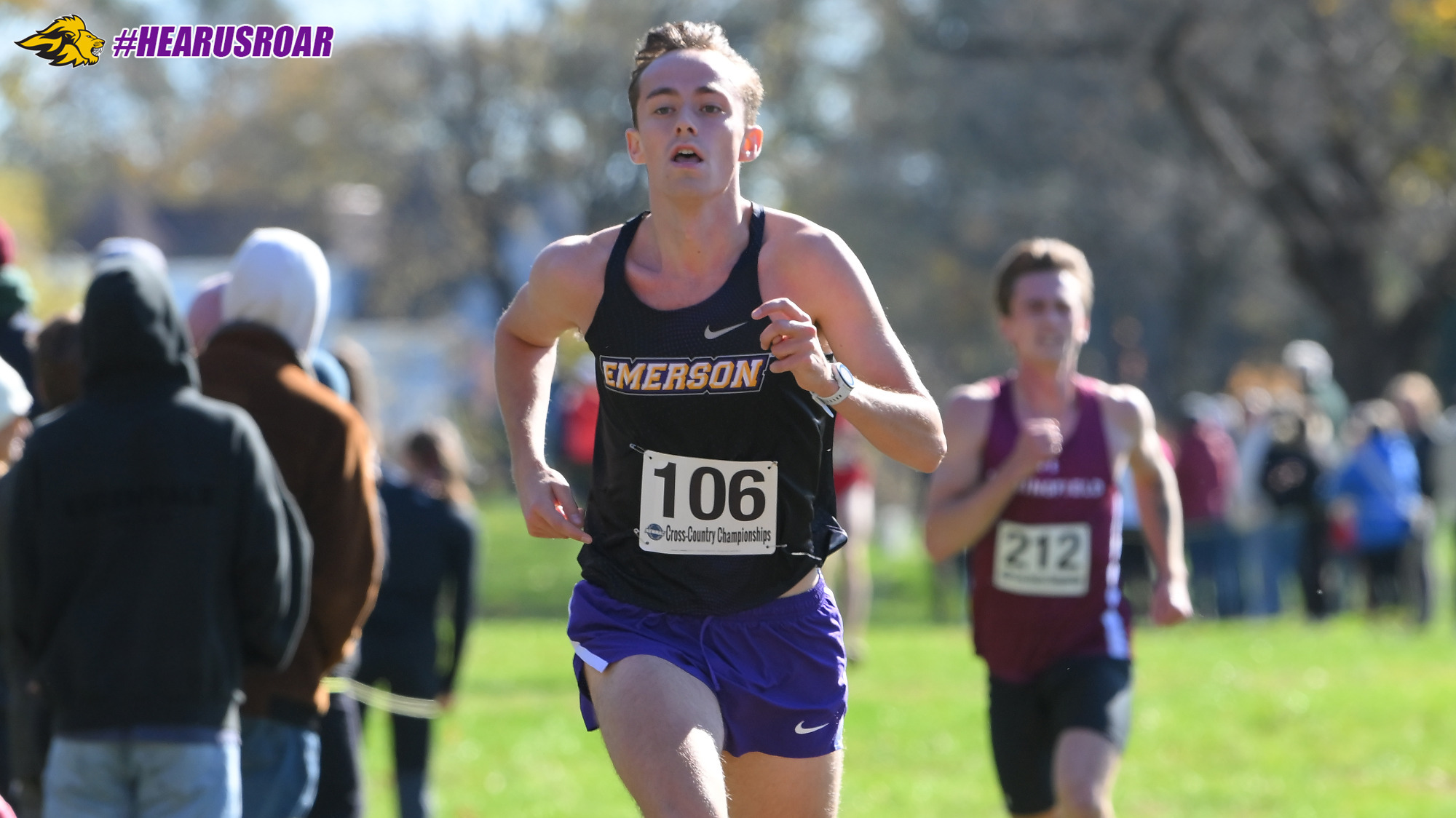 John Lanza at 2025 NEWMAC Championships