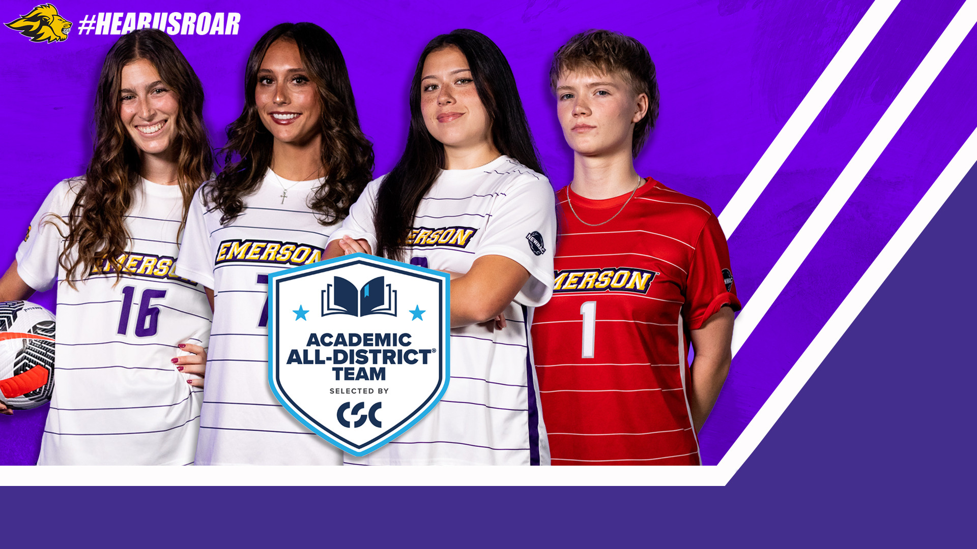2025 Women's Soccer CSC Academic All-District Selections
