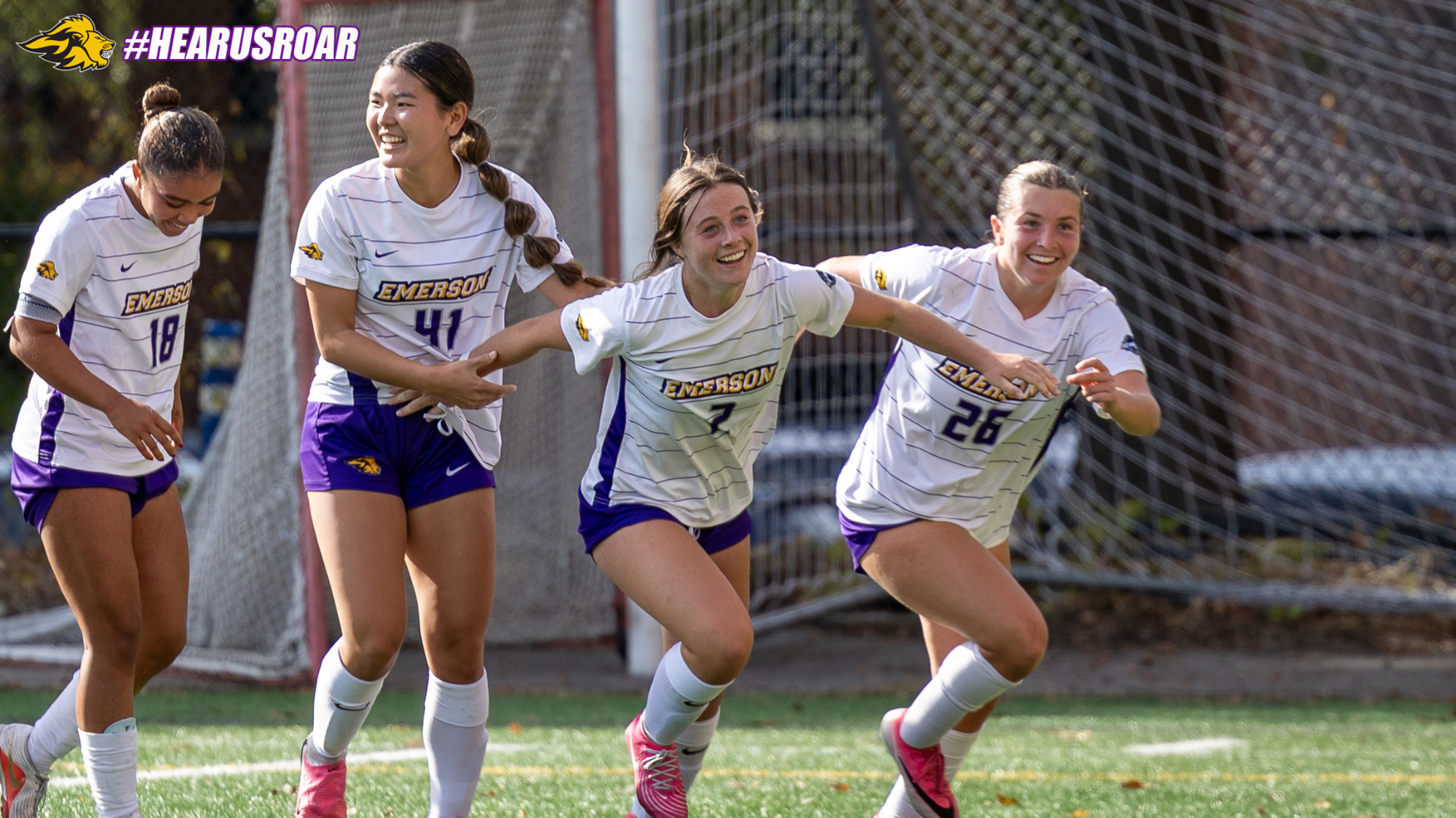 Kate Baldock celebrates her gamewinning goal against Coast Guard