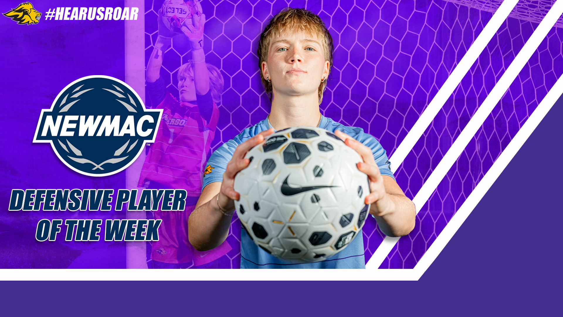 Hailey Forman NEWMAC Defensive Player of the Week for October 19