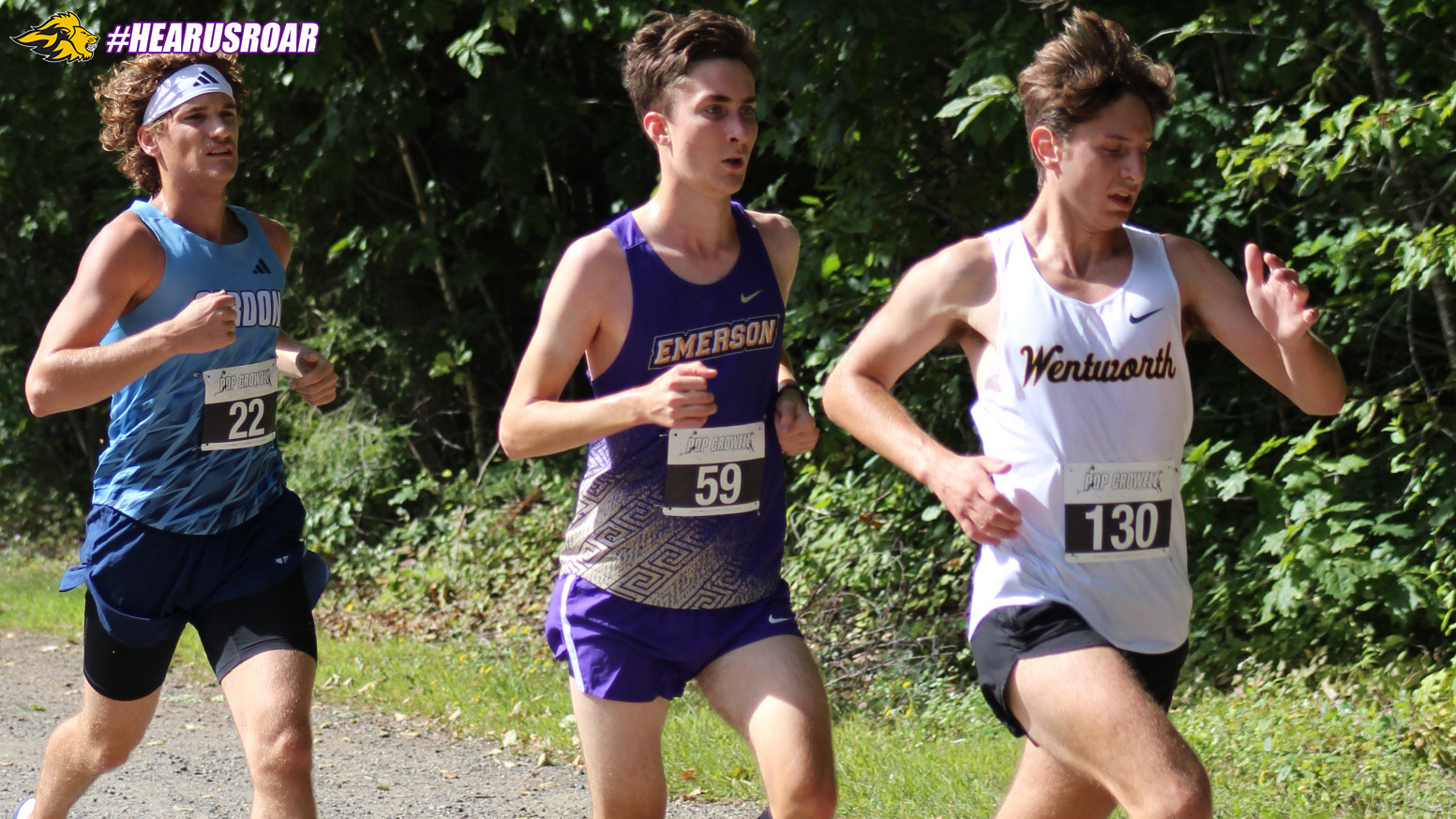 Aidan Waner runs at Pop Crowell Invitational