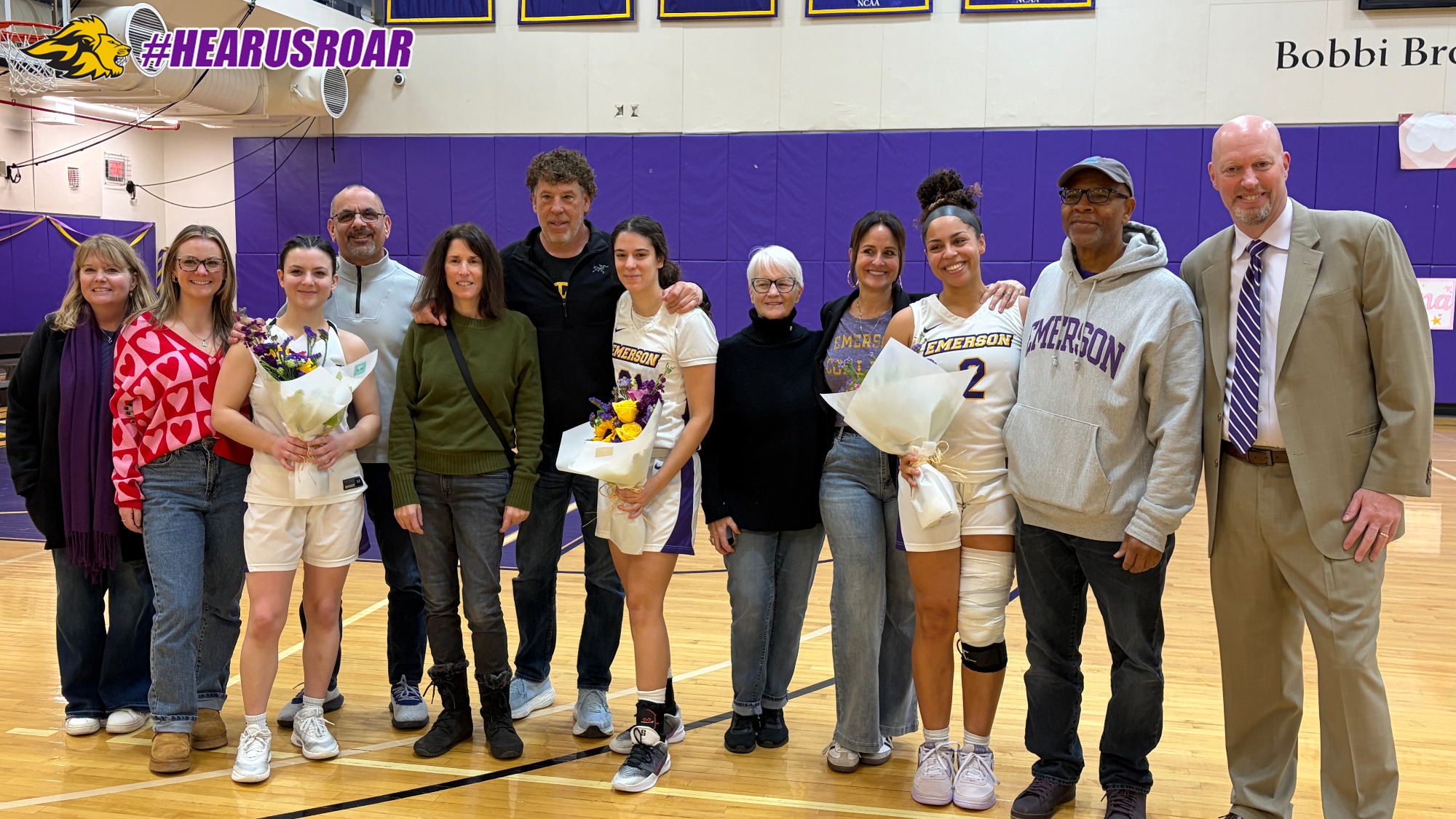 Women's Basketball Senior Day Photo