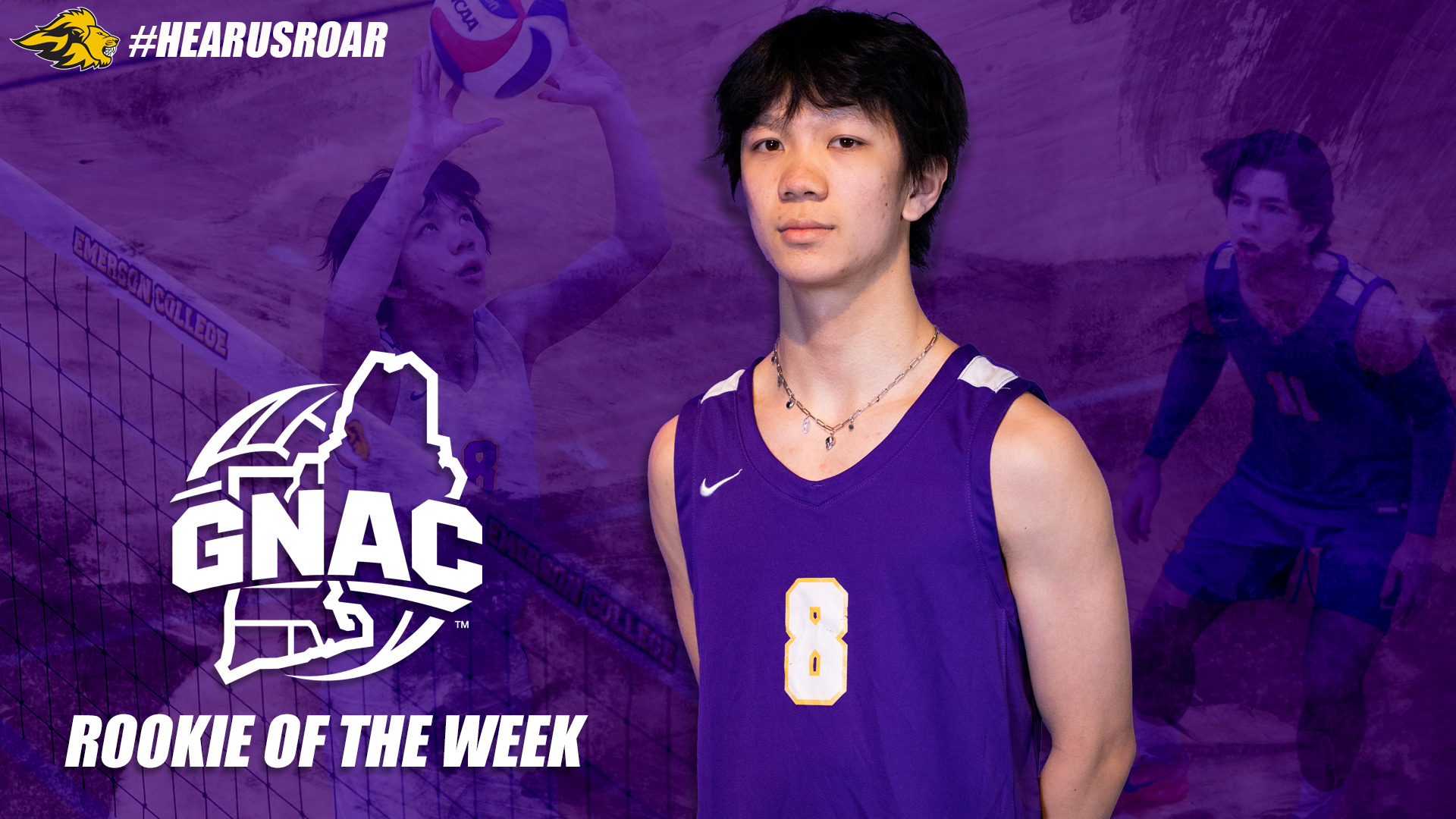 Ryan Chen GNAC Rookie of the Week Feb. 2