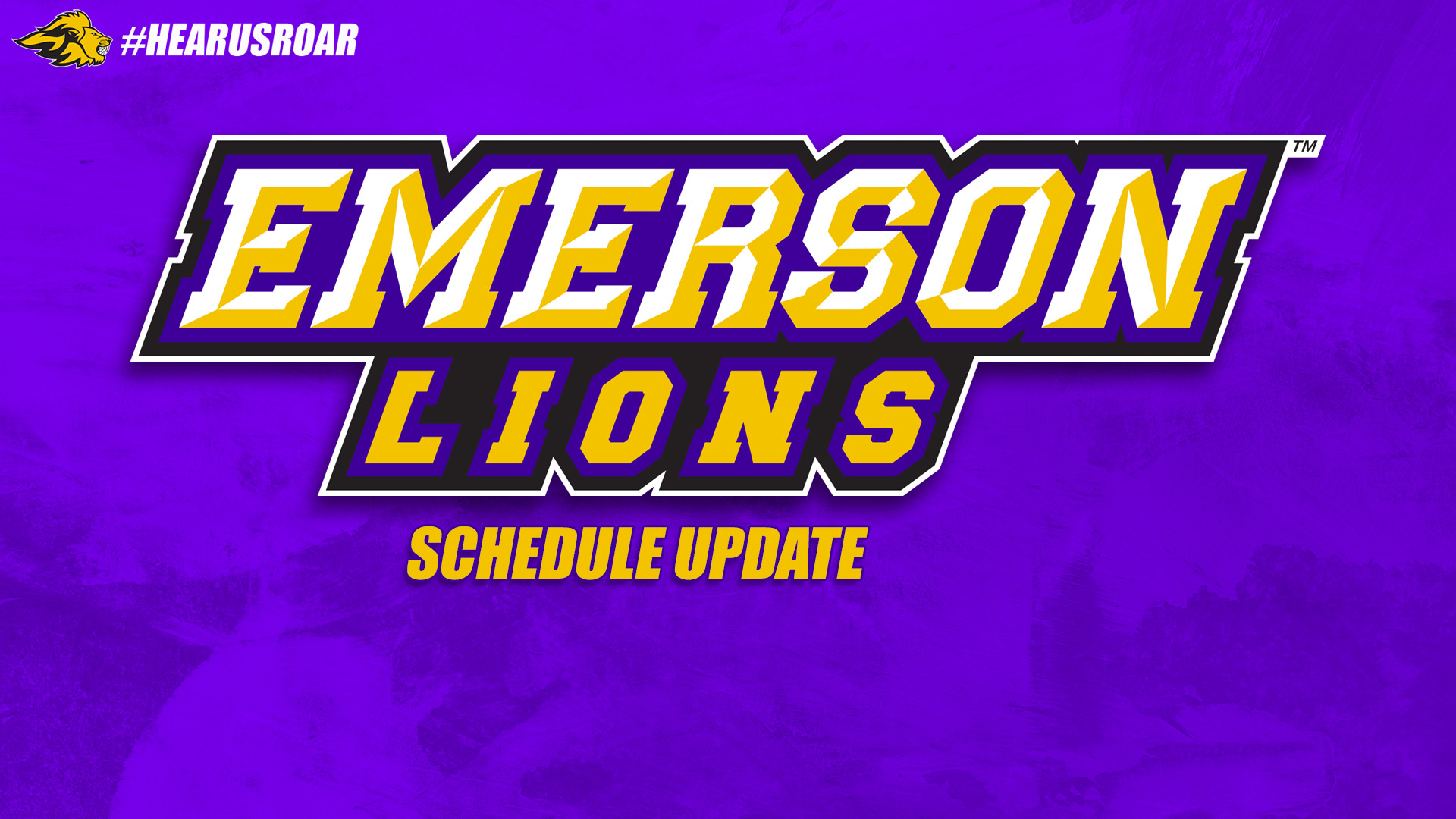 Athletics Schedule Updates Graphic