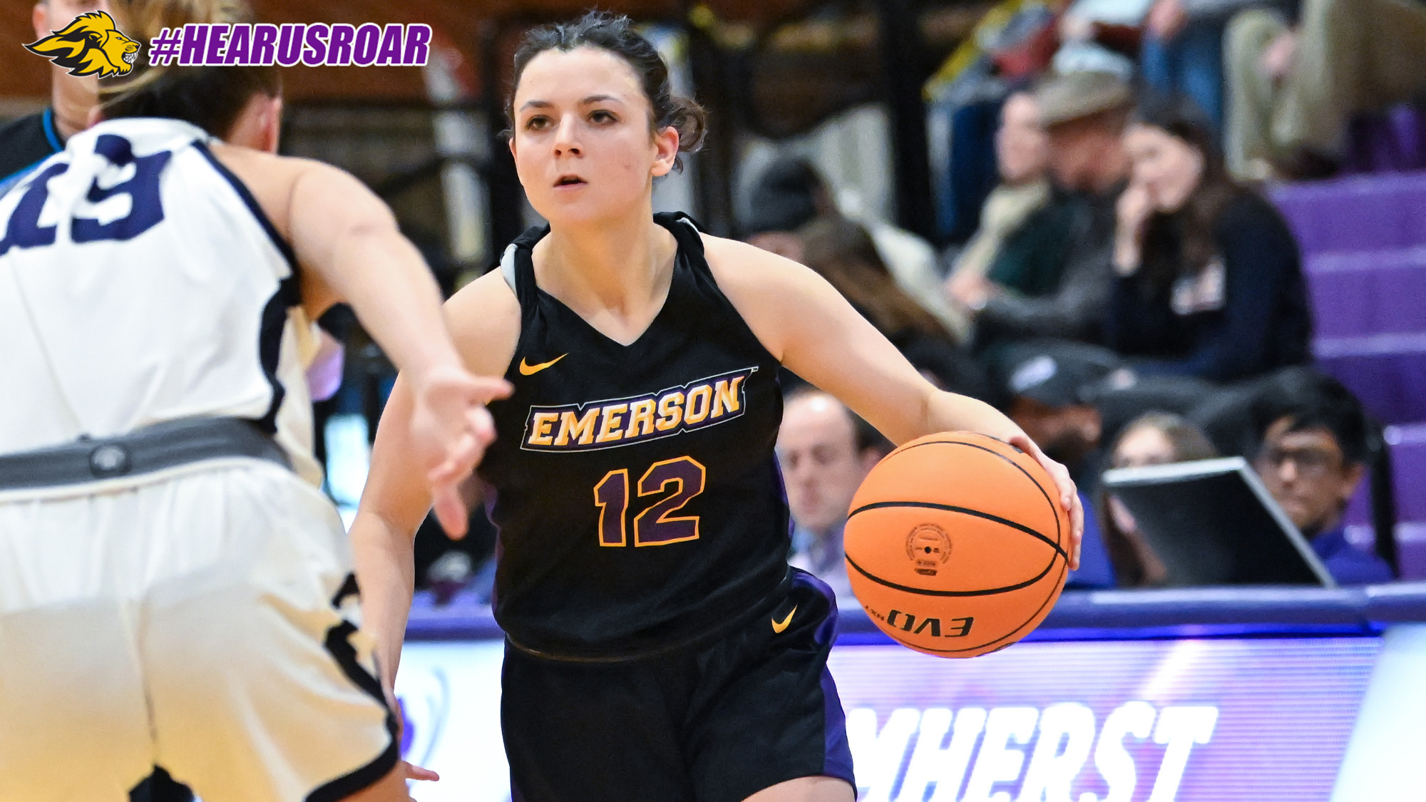 Bri Frongillo looks inside at Amherst