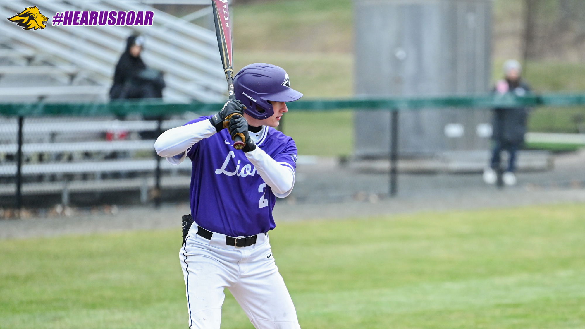 Justin Fields at the plate at Babson