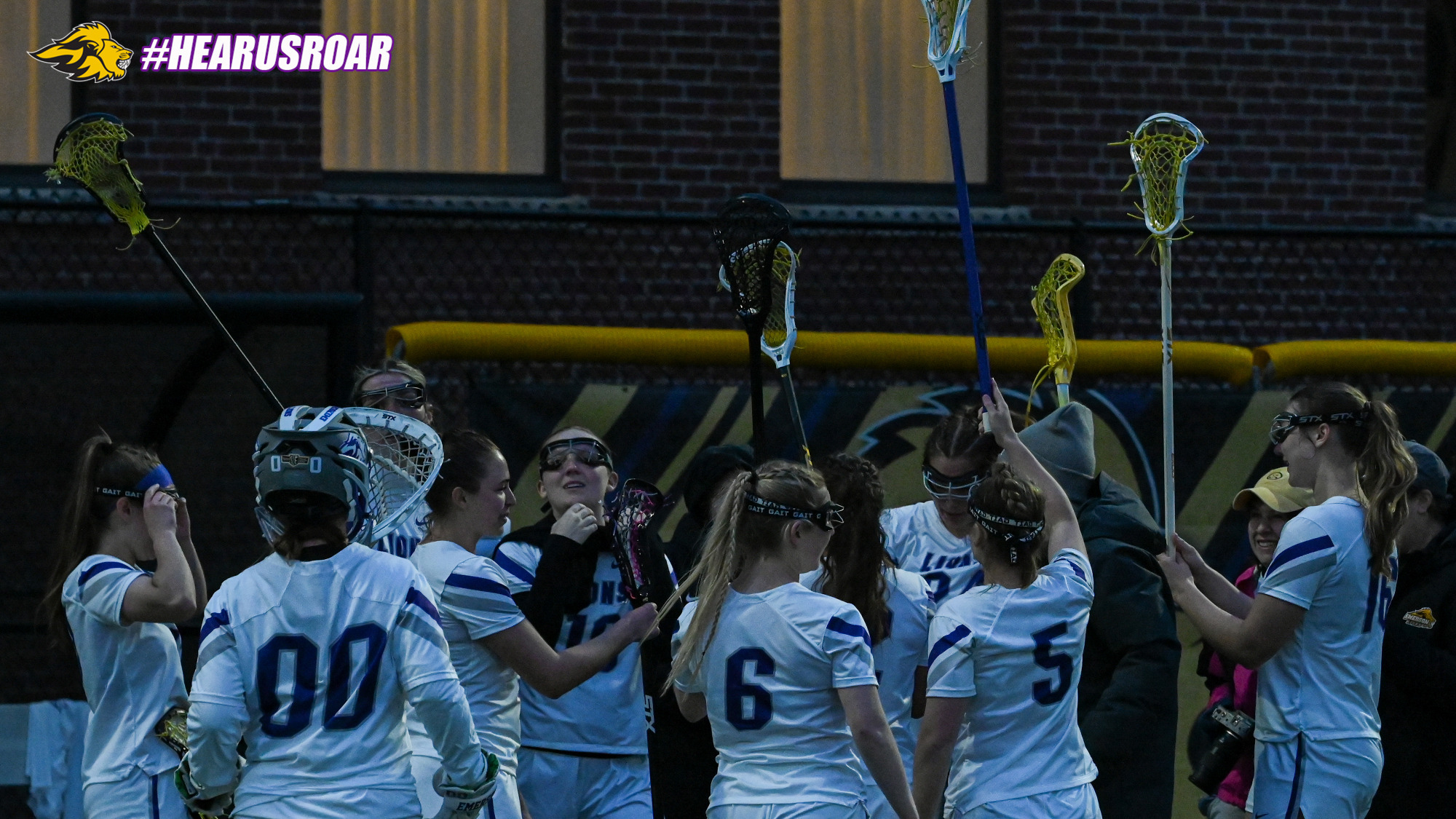Women's Lacrosse Huddle