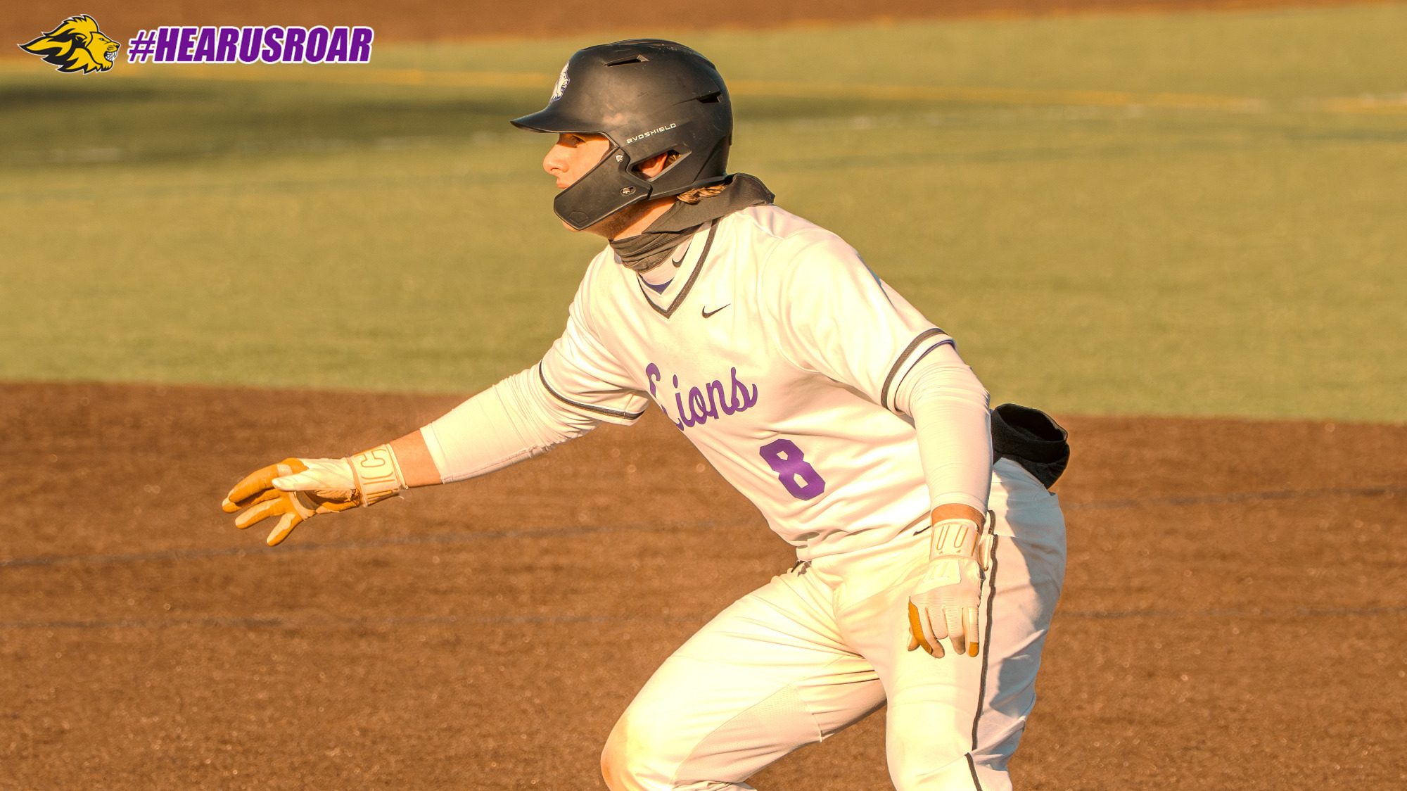Braeden O'Connell rounds the base against Wentworth