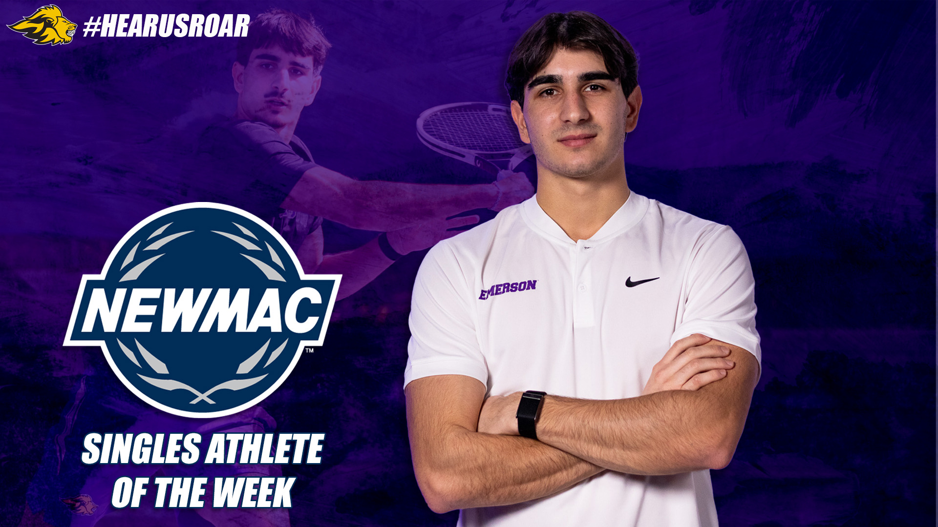Filippo Nocchi NEWMAC Athlete of the Week