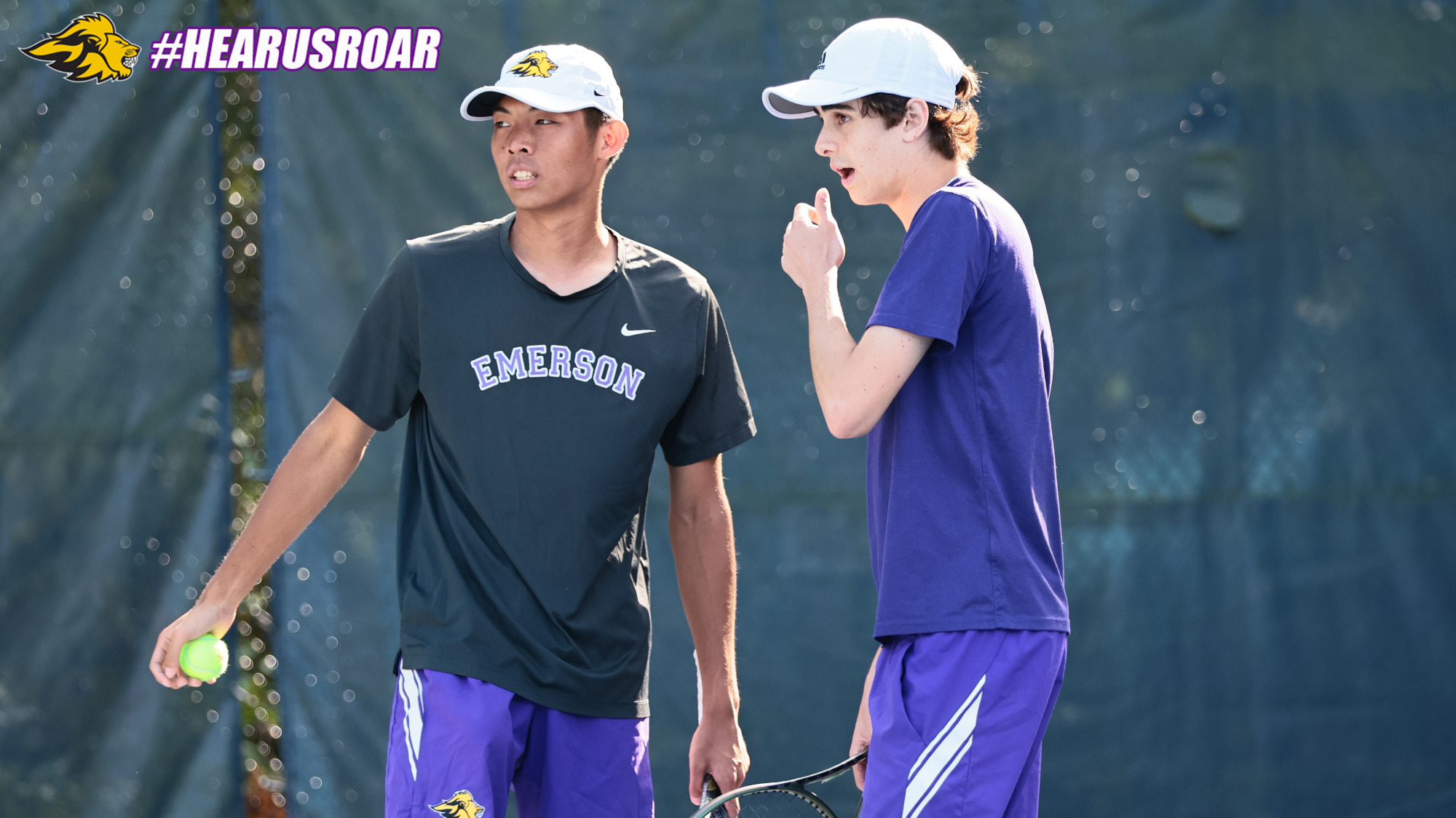 Emerson doubles conversation