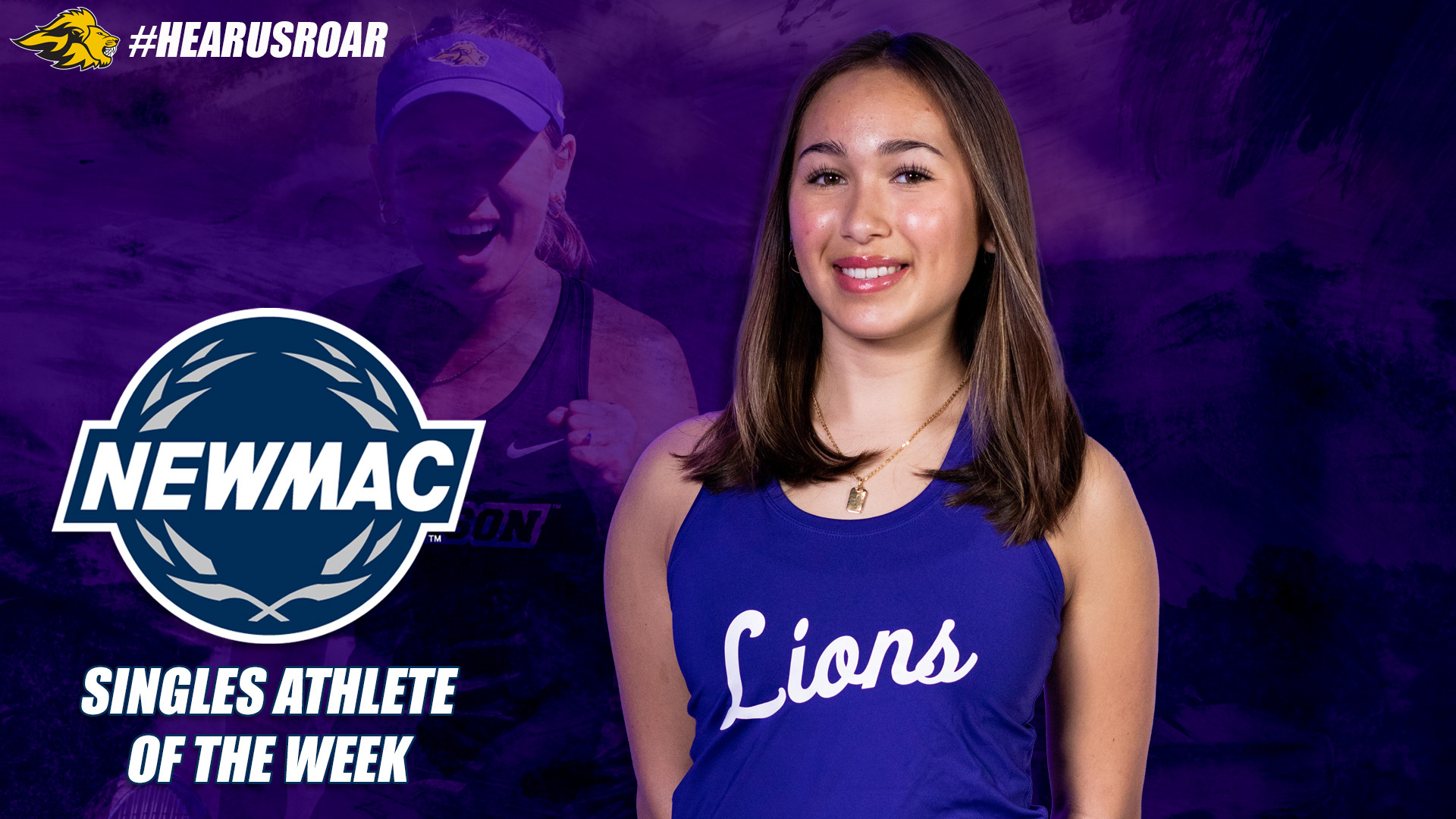 Teah Login NEWMAC Singles Athlete of the Week