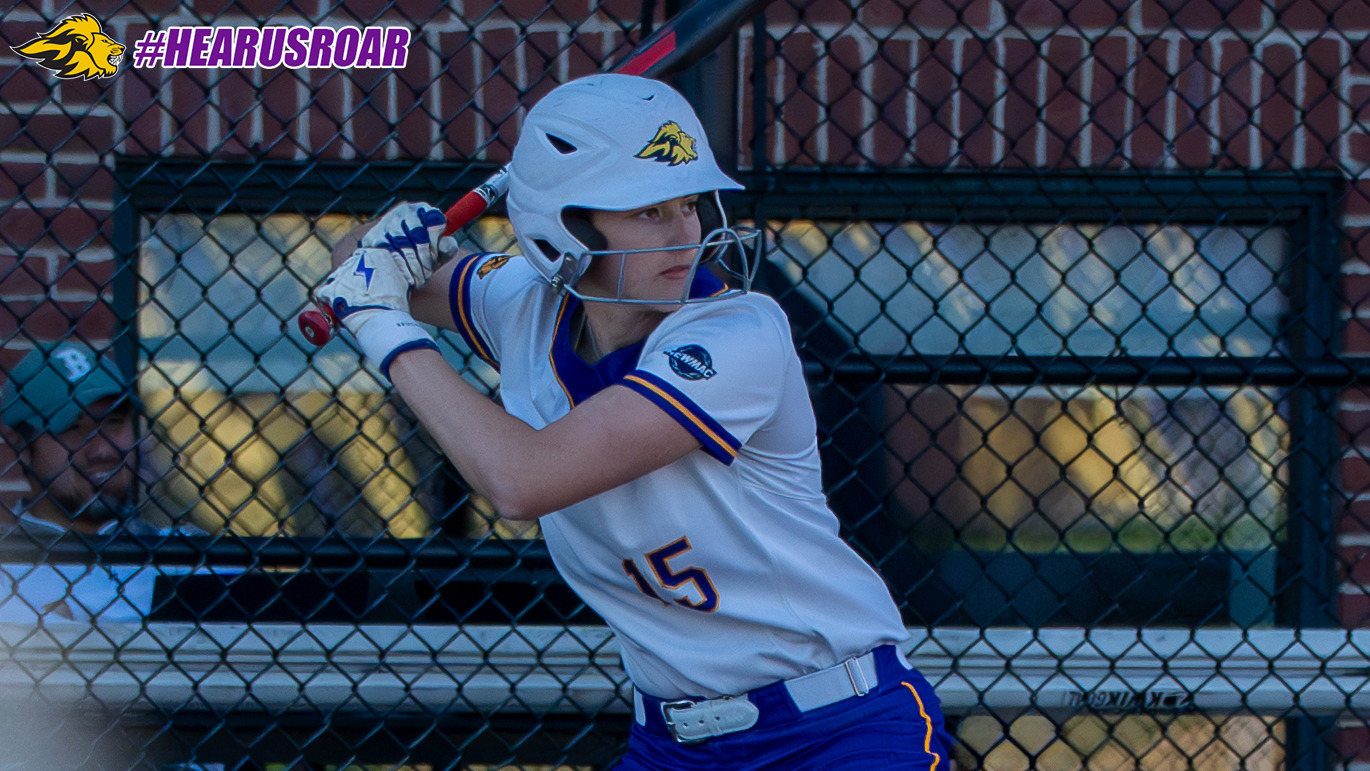 Avi Kuperman at bat against Babson