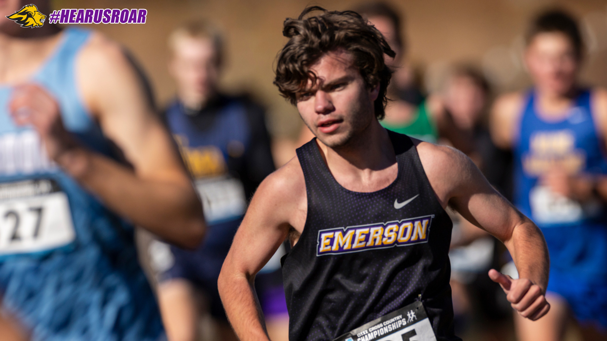 Christiano Iannacone runs at the NCAA III East Regional