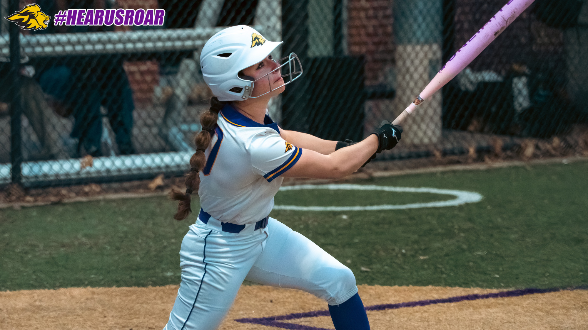 Aislinn McCoy follows the ball against Emmanuel