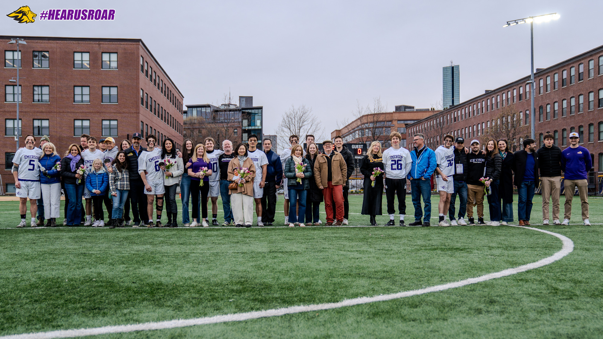 Emerson Men's Lacrosse Senior Day 2026