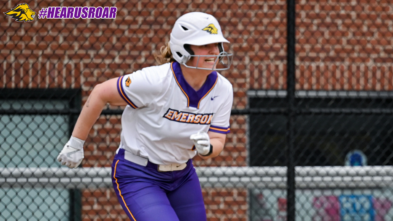 Riley Caiazza singles against WPI