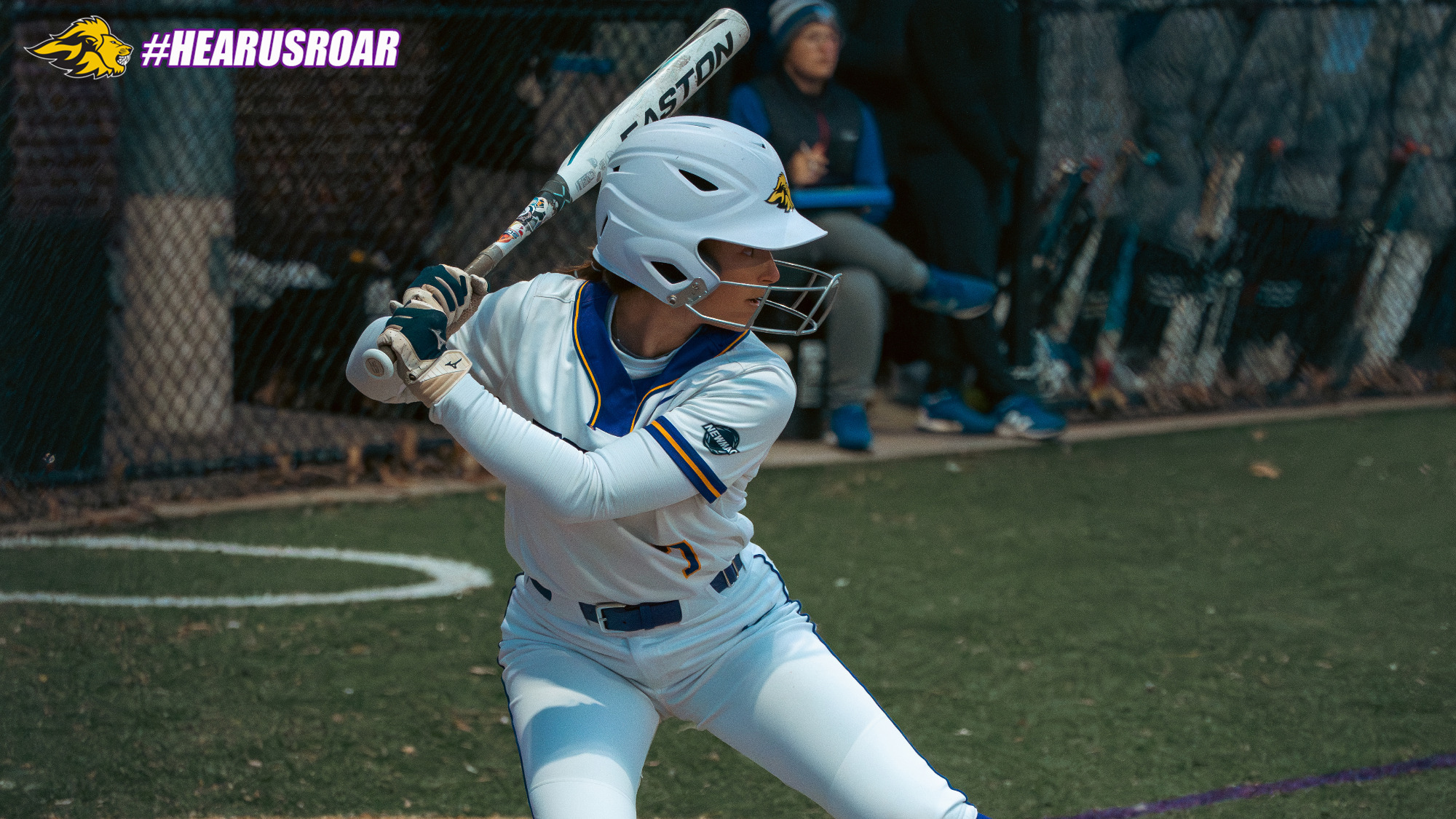 Malena Cardinale at bat against Emmanuel