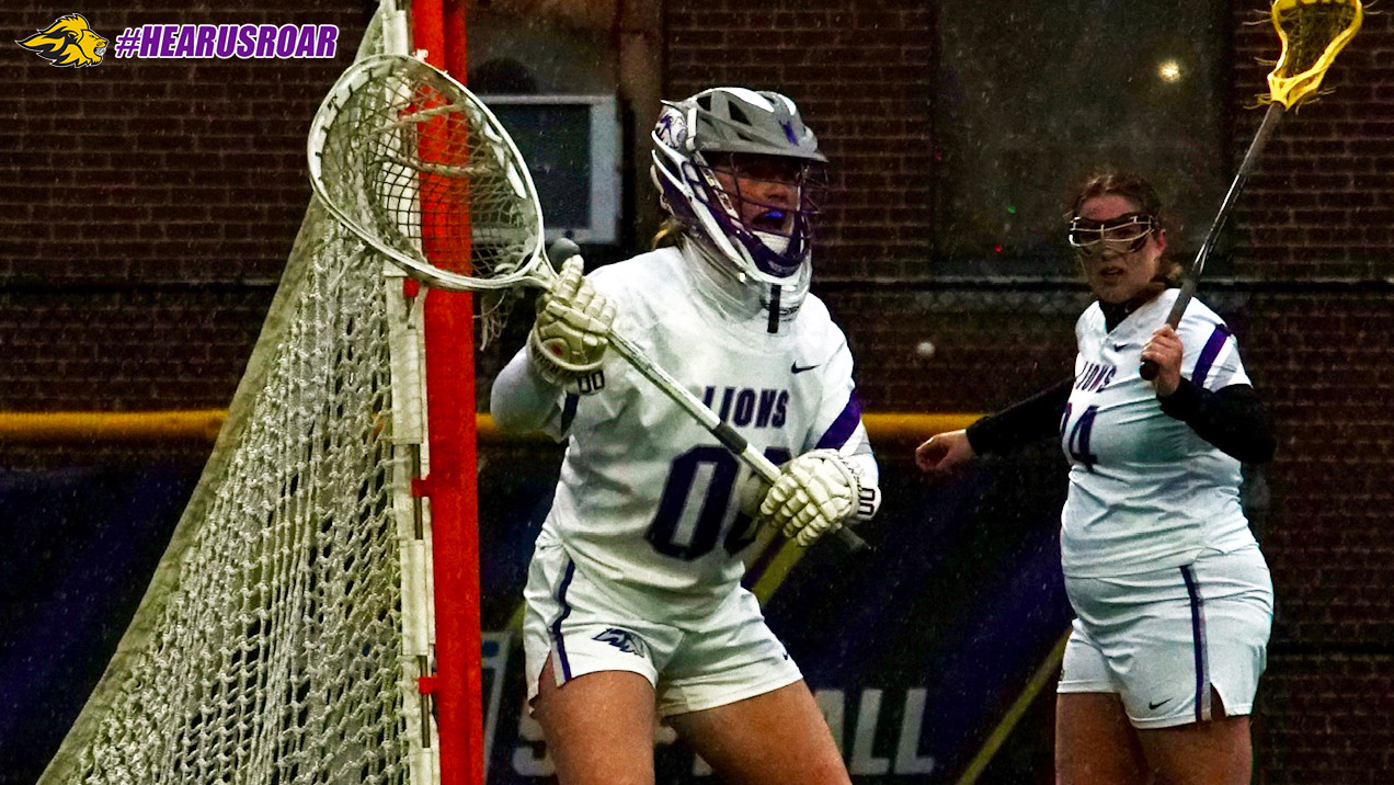 Ellie Spotts in goal against Babson