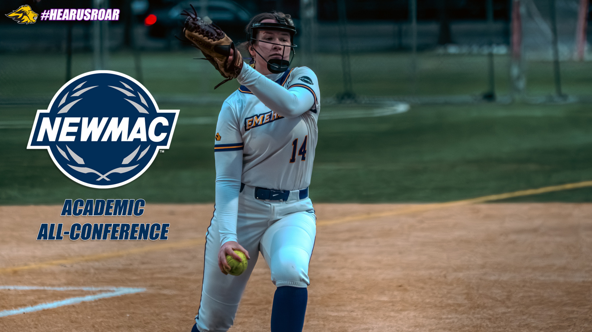 Cal Sheehan pitches NEWMAC Academic All-Conference branding