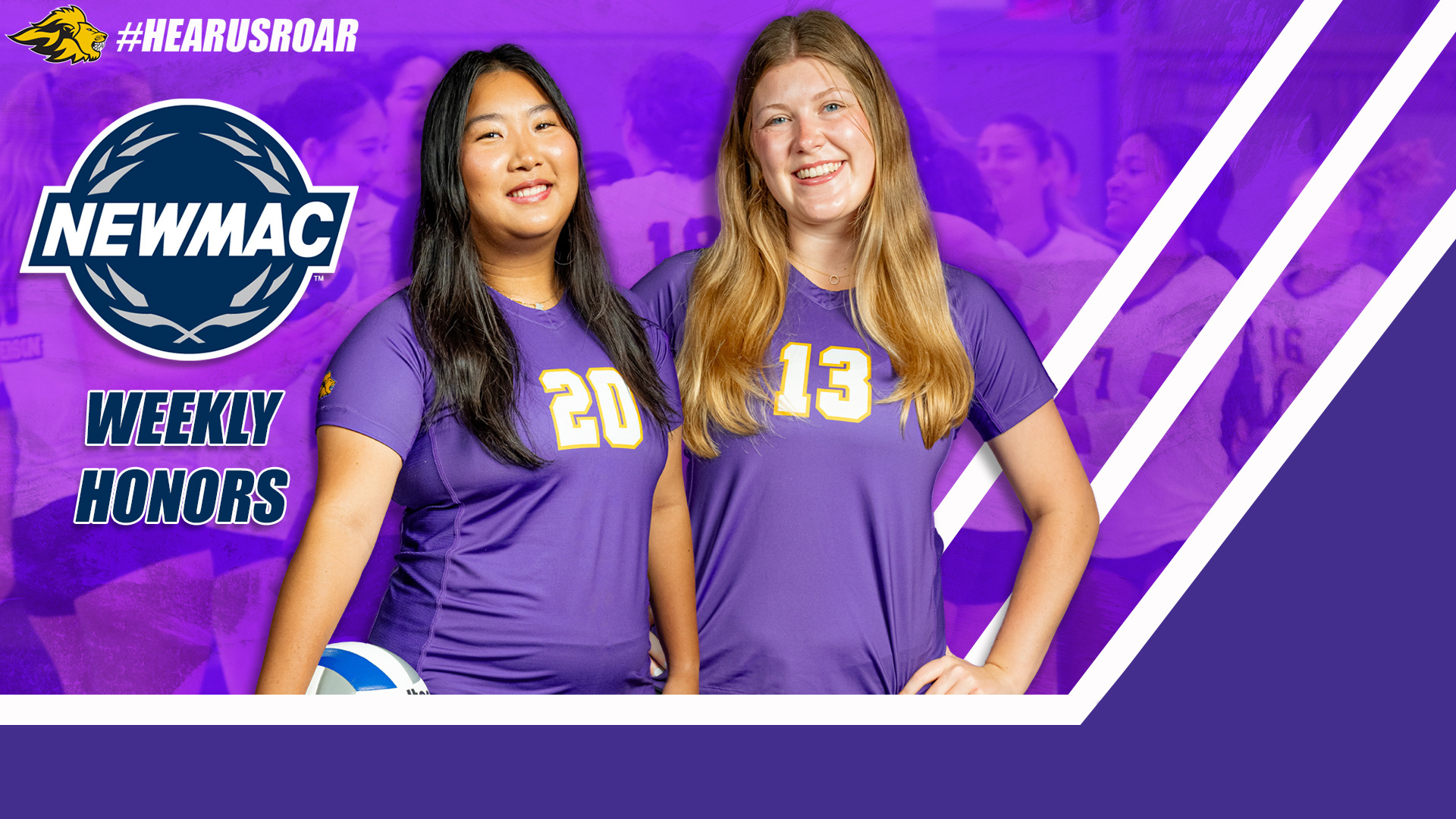 Women's Volleyball NEWMAC Weekly Awards for September 14 2026