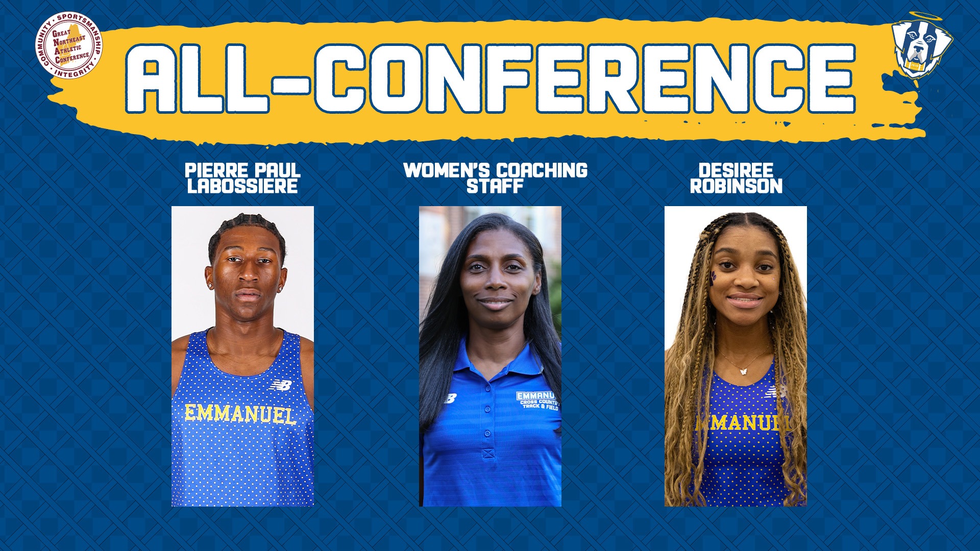 GNAC Indoor Major Award Winners, 2025