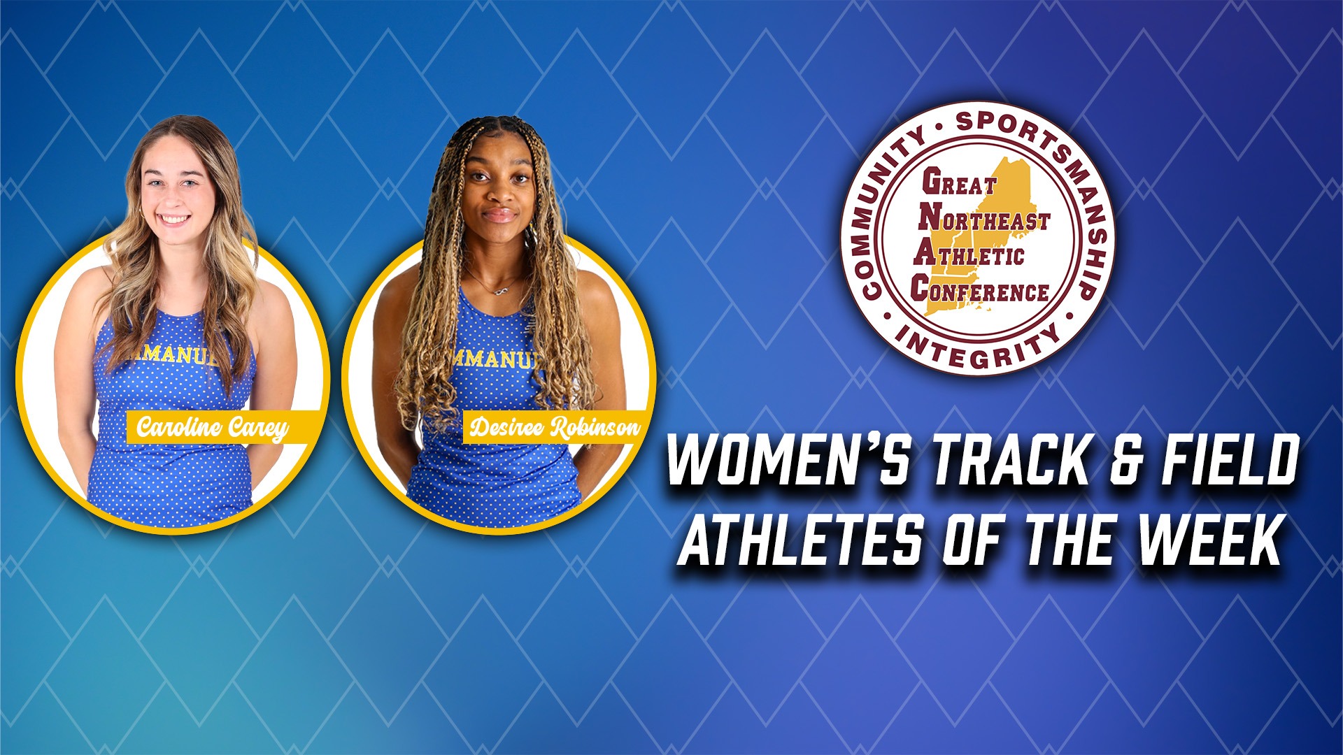GNAC T&F Athletes of the Week, April 21