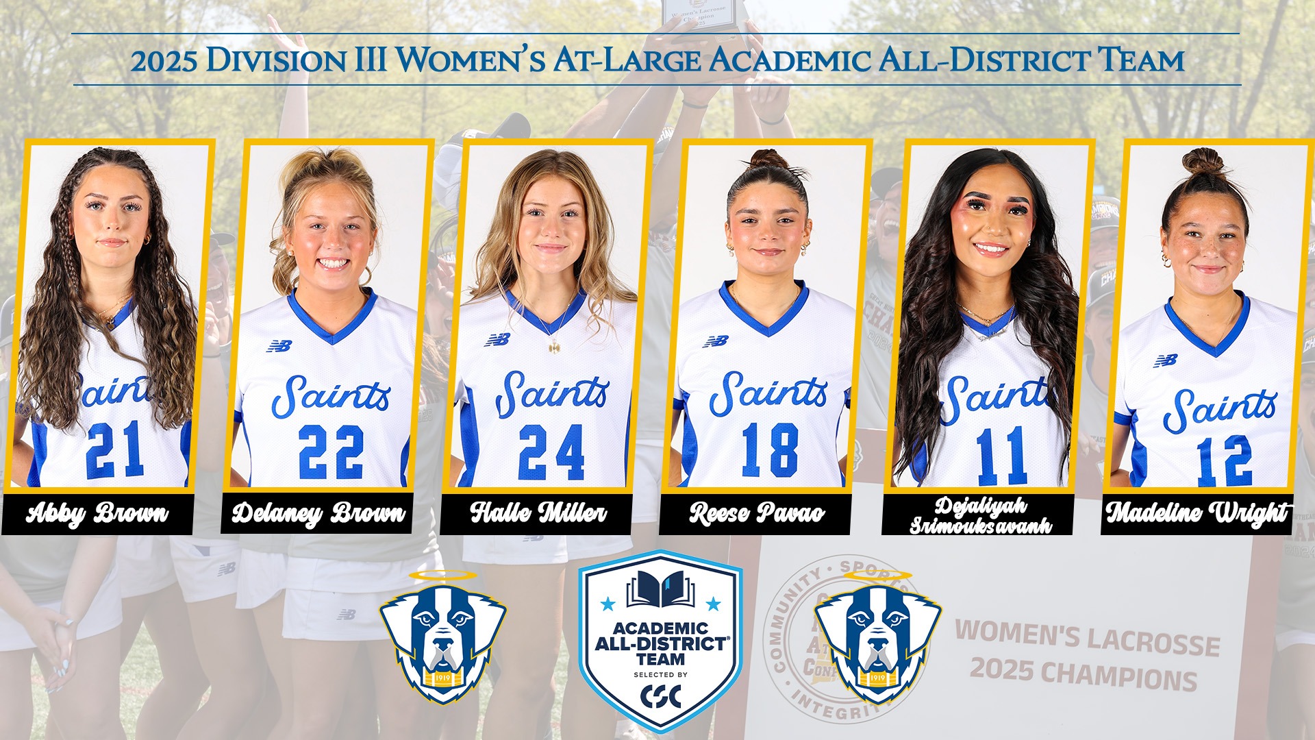 College Sports Communicators Women's At-Large Team 2025