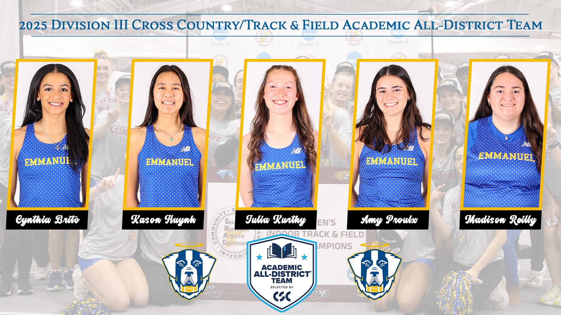 CSC Academic All-District XCTF 2025