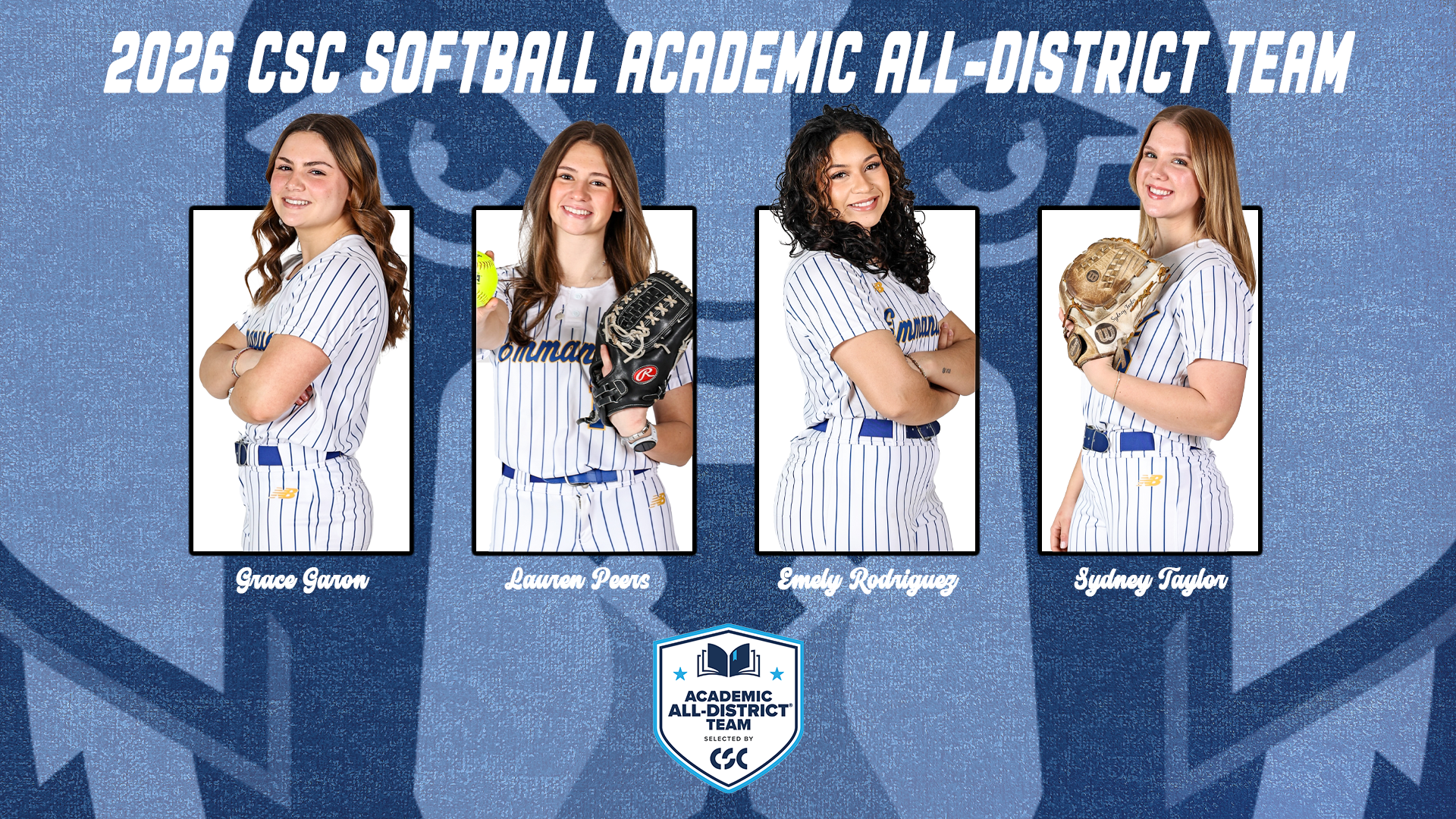 Softball Academic All-District 2026