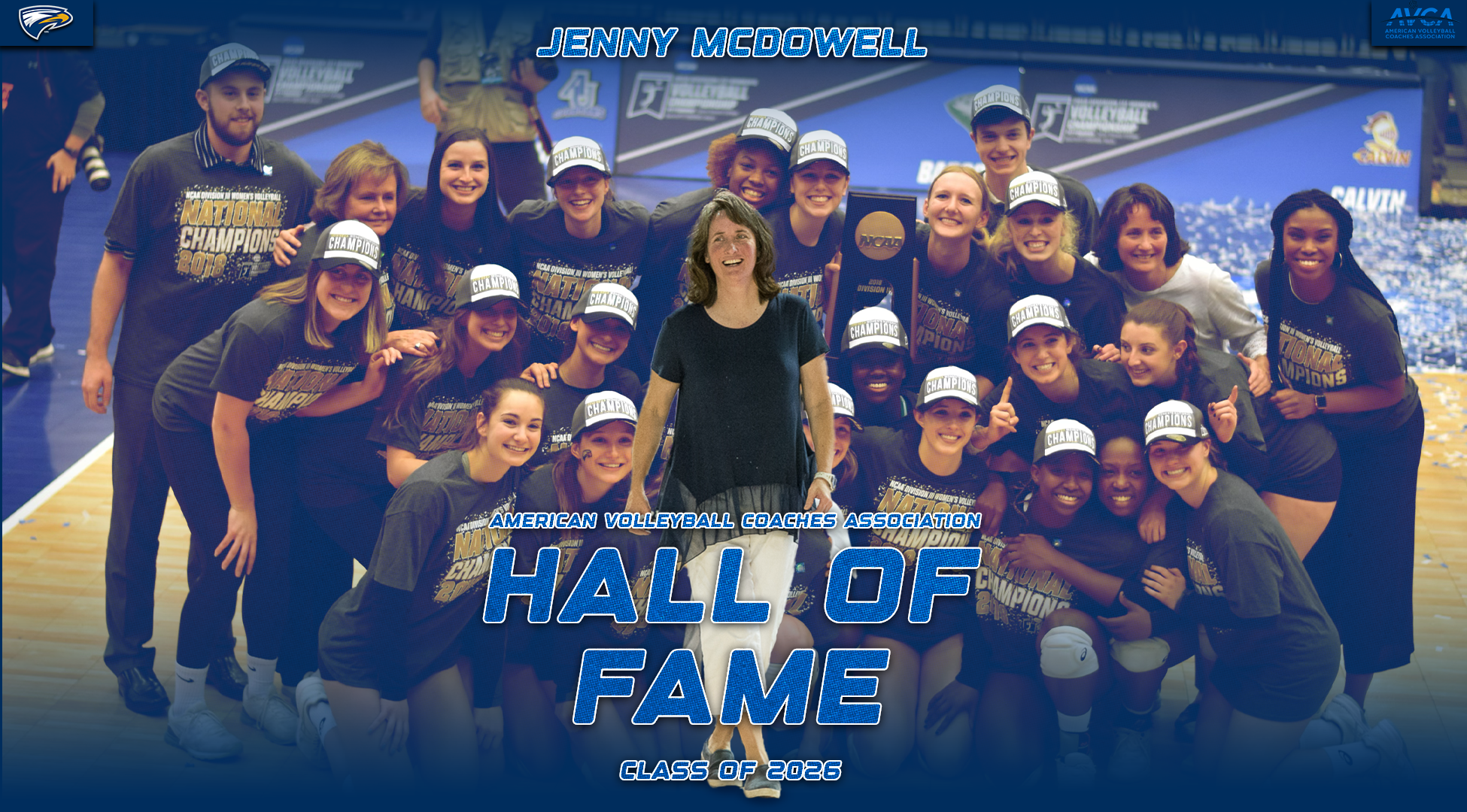 McDowell AVCA HOF new