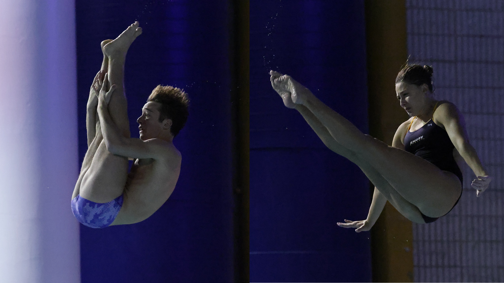 NCAA Dive regionals day one