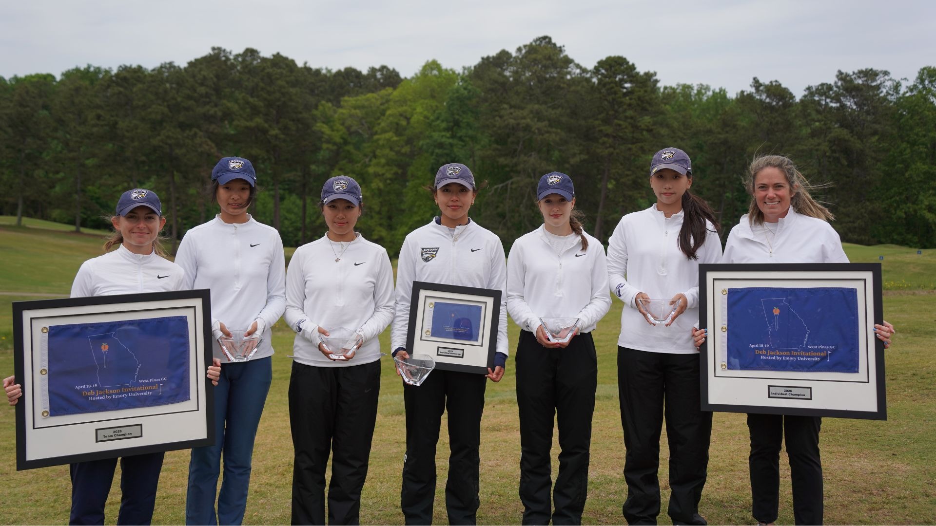 WGolf Deb Jackson Day 2 - Trophy Photo
