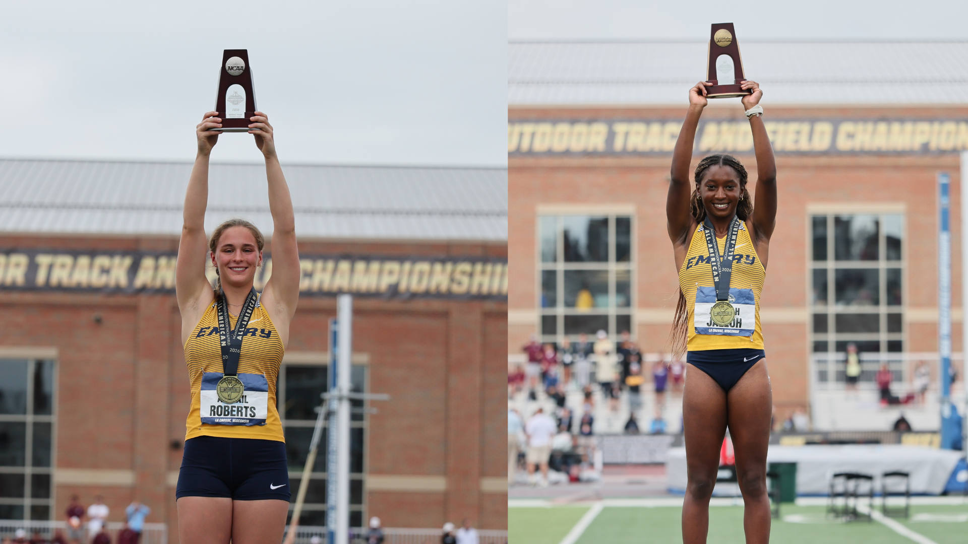 AALIYAH AND ABBY NCAA PODIUM