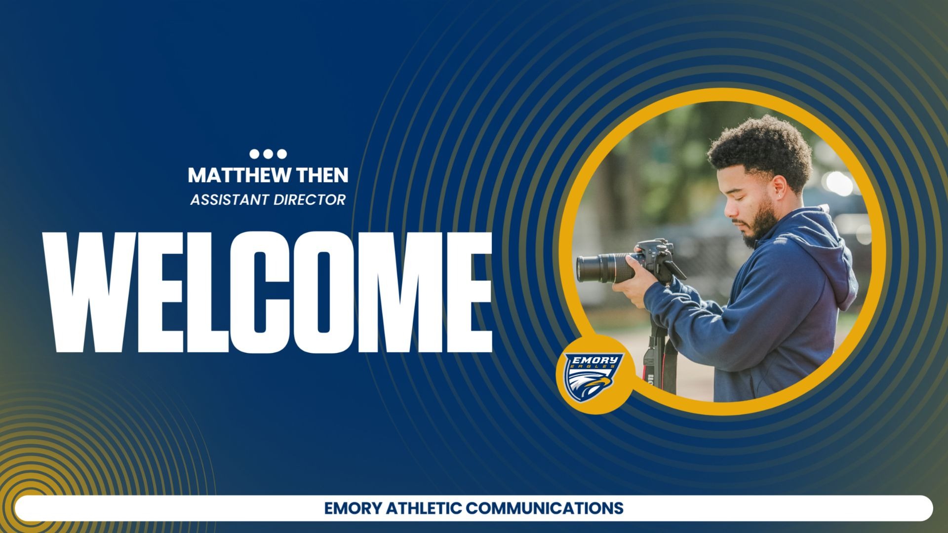 Matthew Then welcome graphic