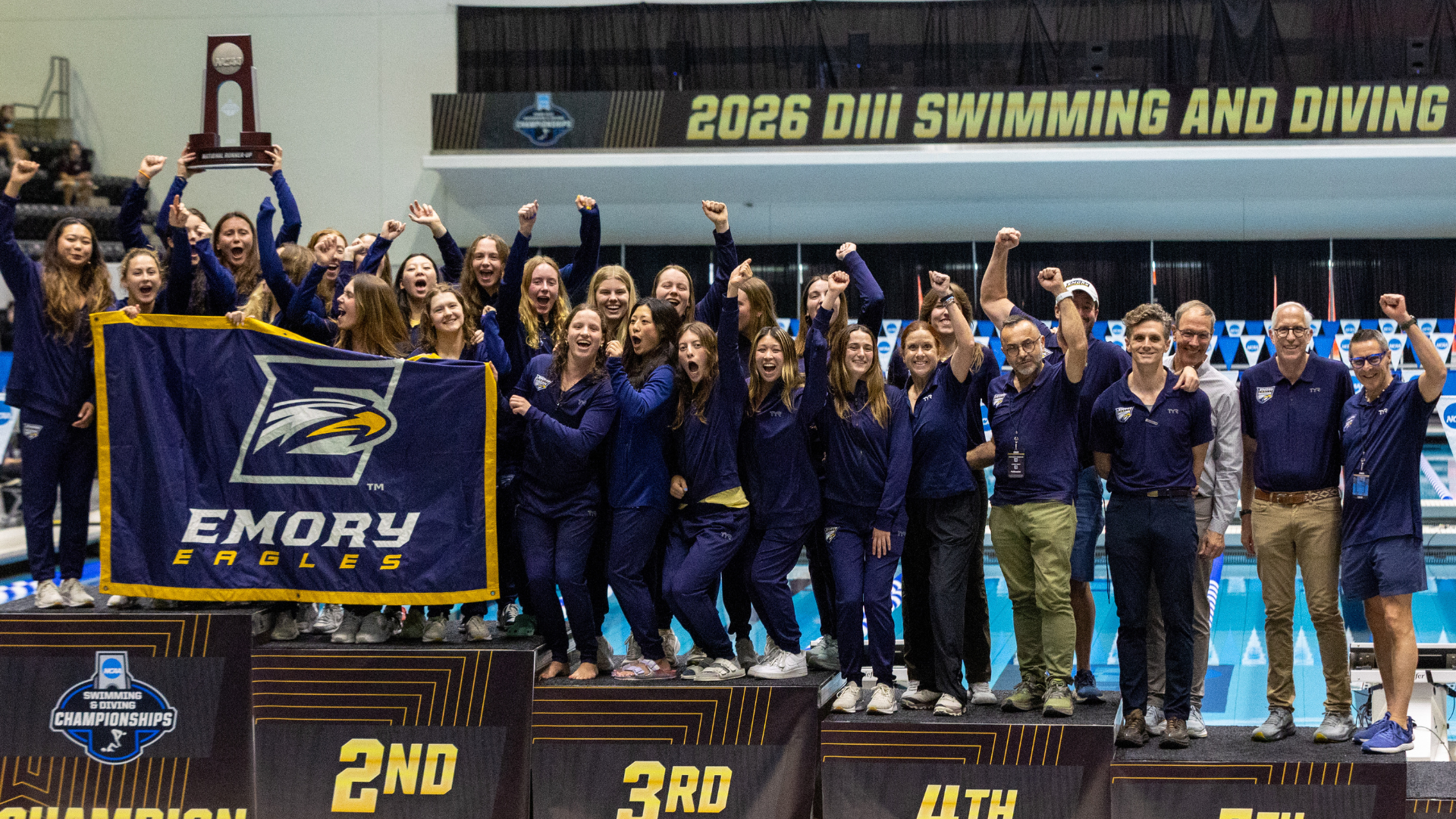 NCAA WSWIM runner-up 2026