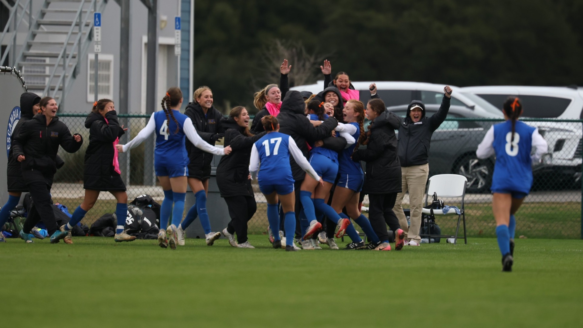 W Soccer Celebrate NAIA