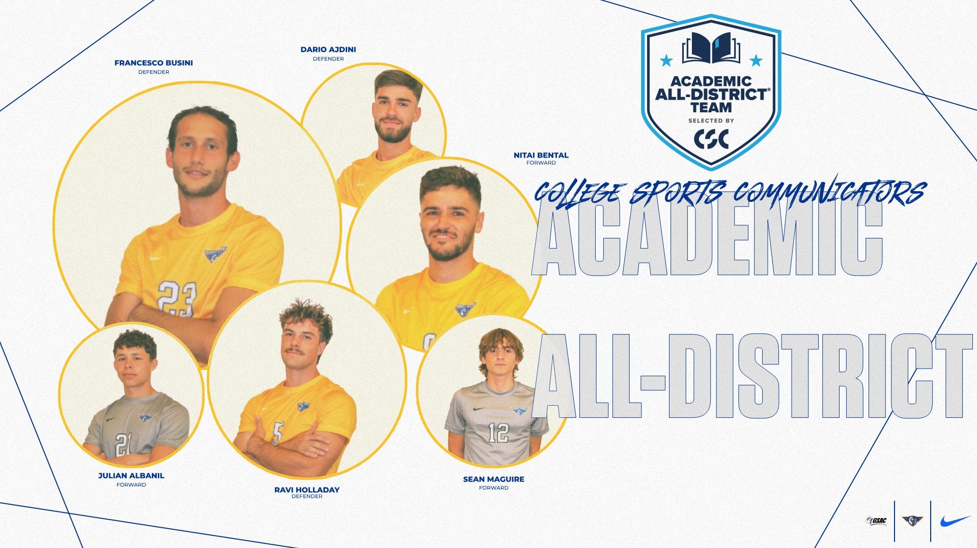 Men's Soccer CSC All-District