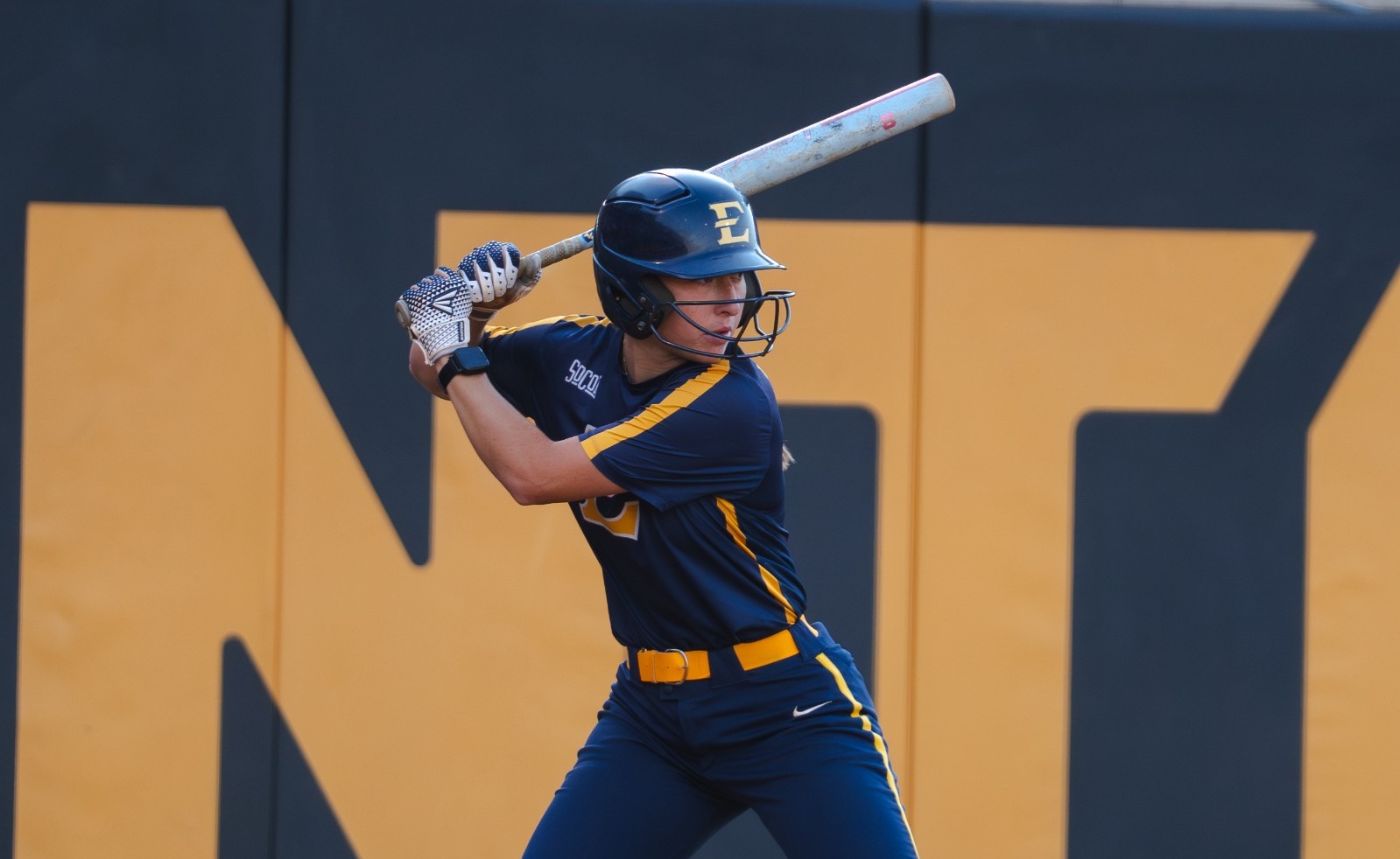 Softball's Whitney Boone set to hit at the plate at No. 9 Tennessee on April 7, 2026