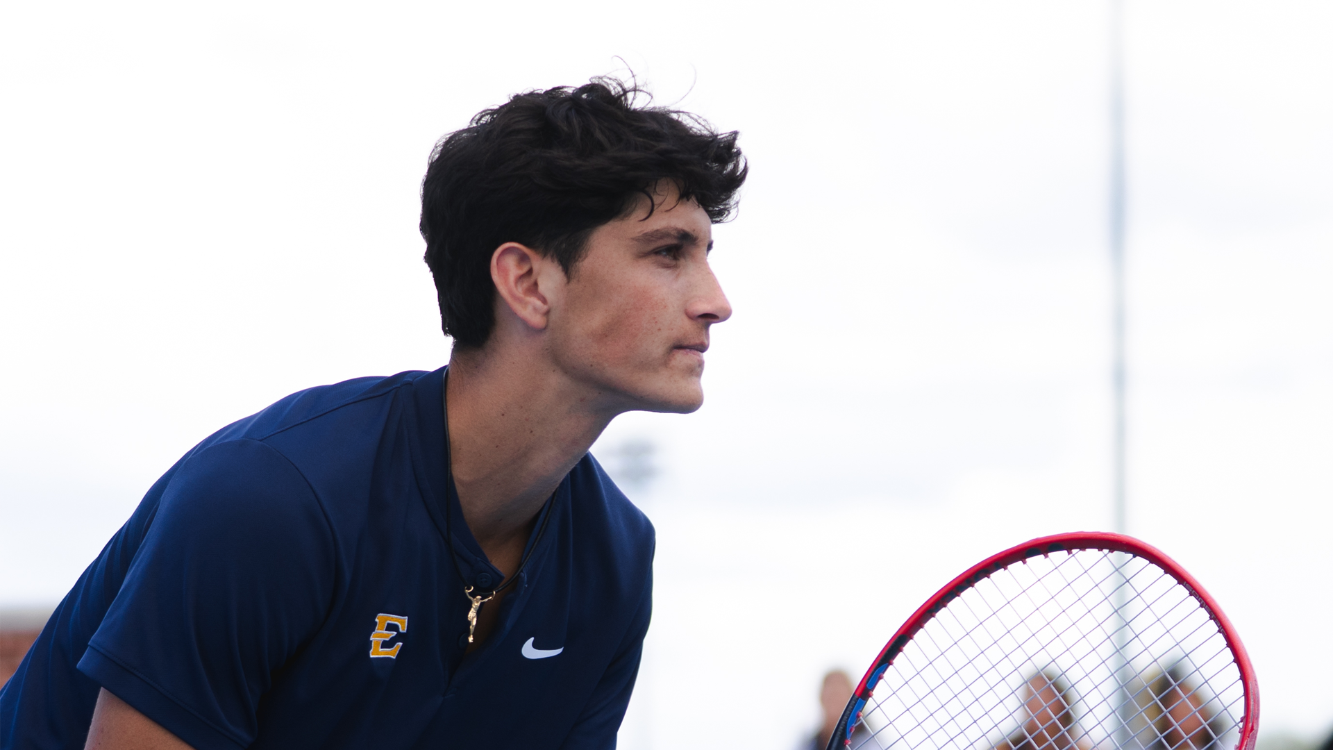 Oscar Martinez readies for play against Chattanooga