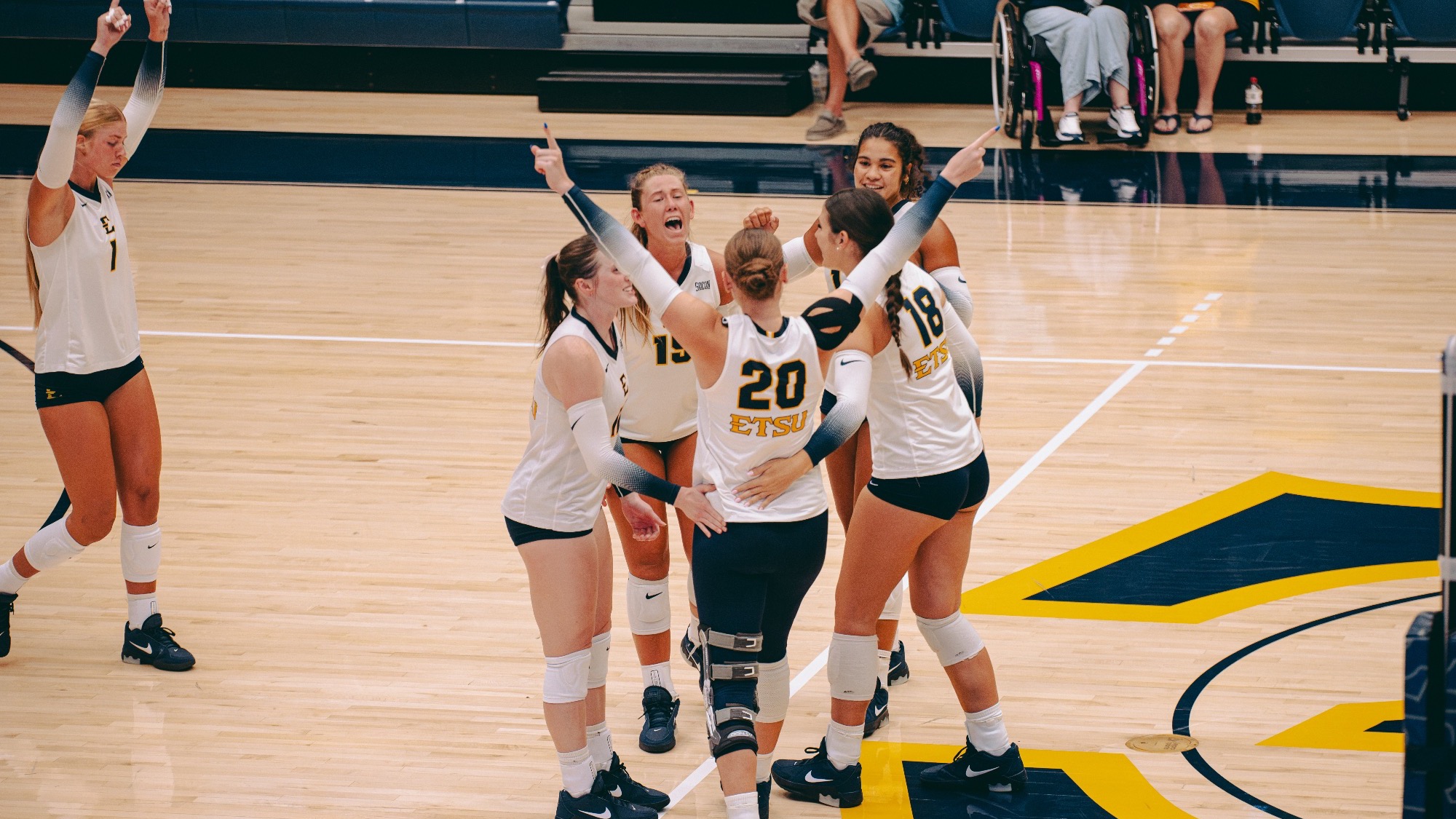 Volleyball Team photo vs. App State