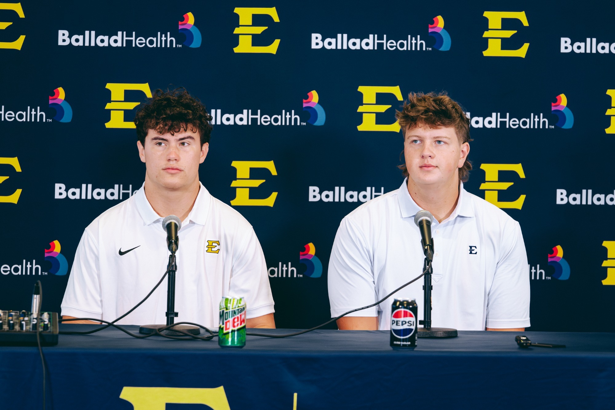 Charles Woodard and Sam Browder addressed the media at a press conference ahead of a matchup vs. Chattanooga
