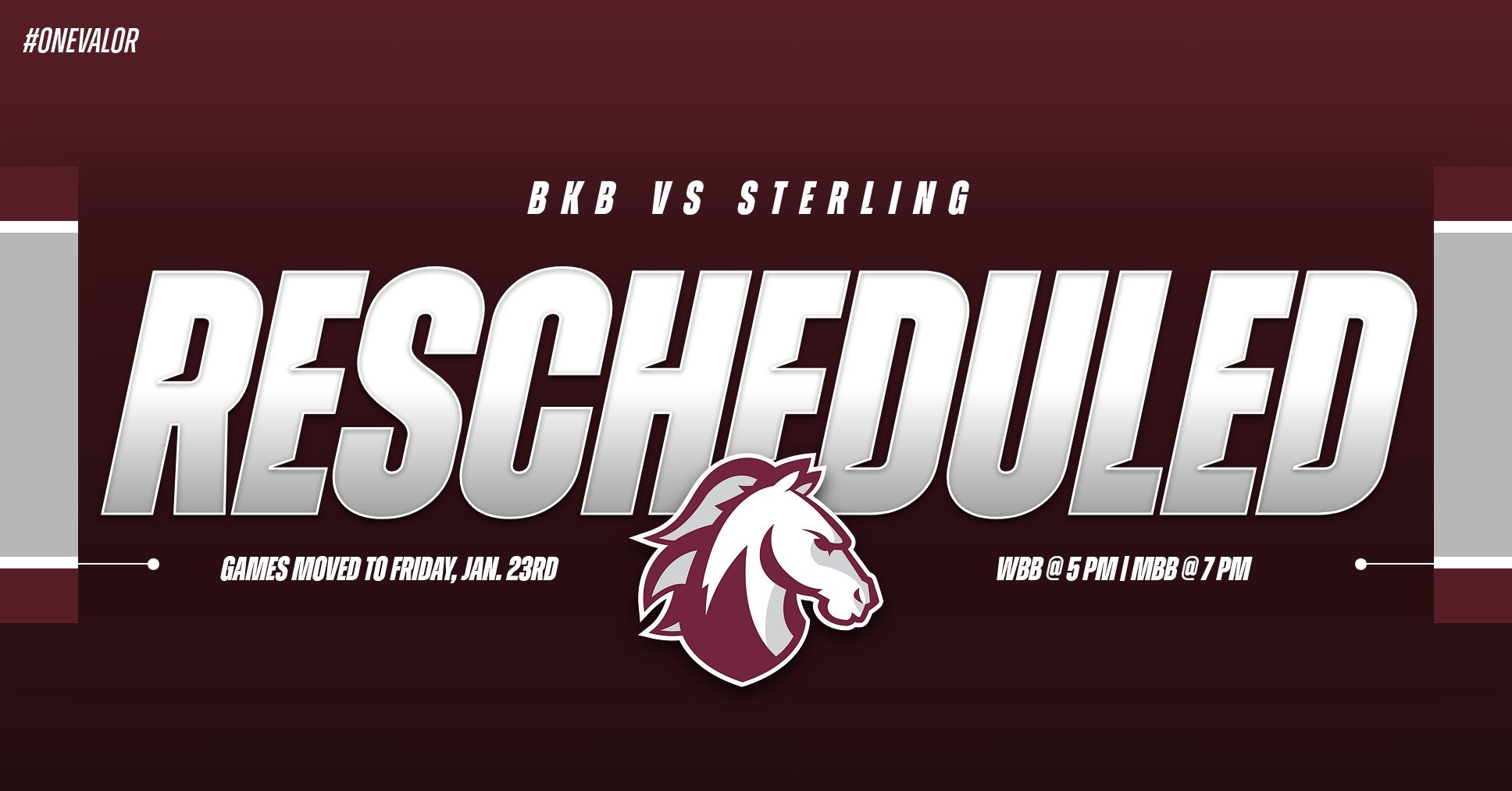 BKB 1/24/26 Rescheduled