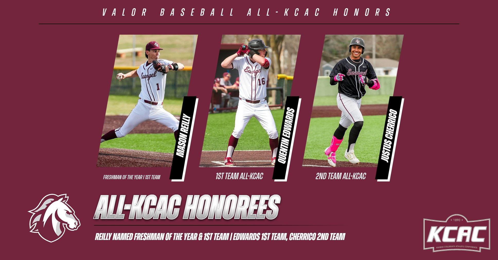 All-KCAC Honors Baseball 2026